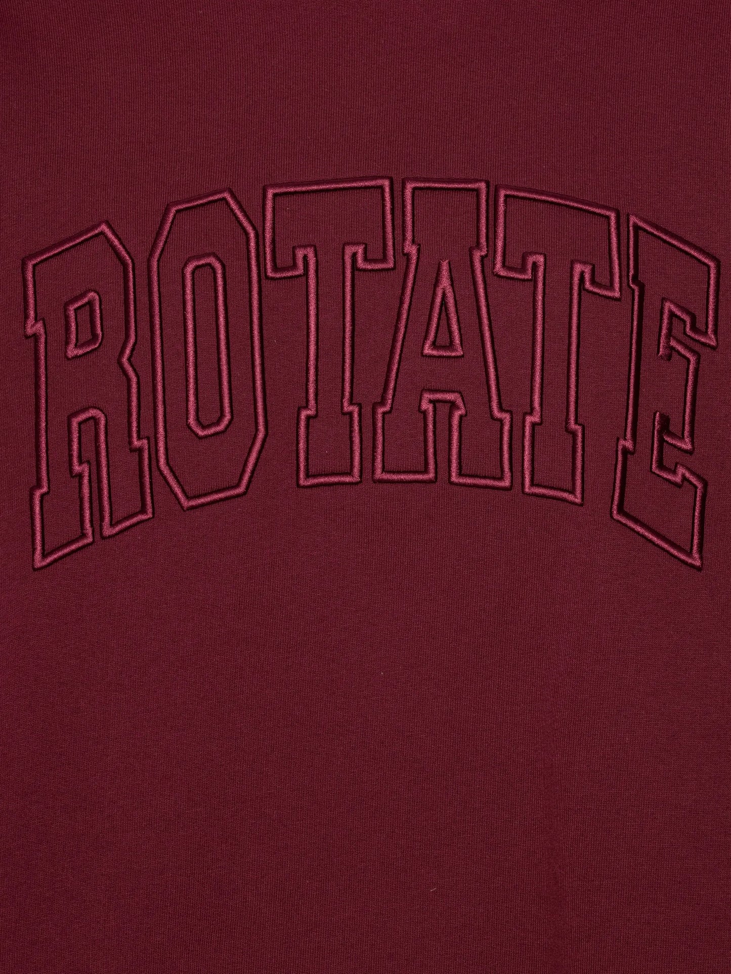 embroidered crew-neck sweatshirt