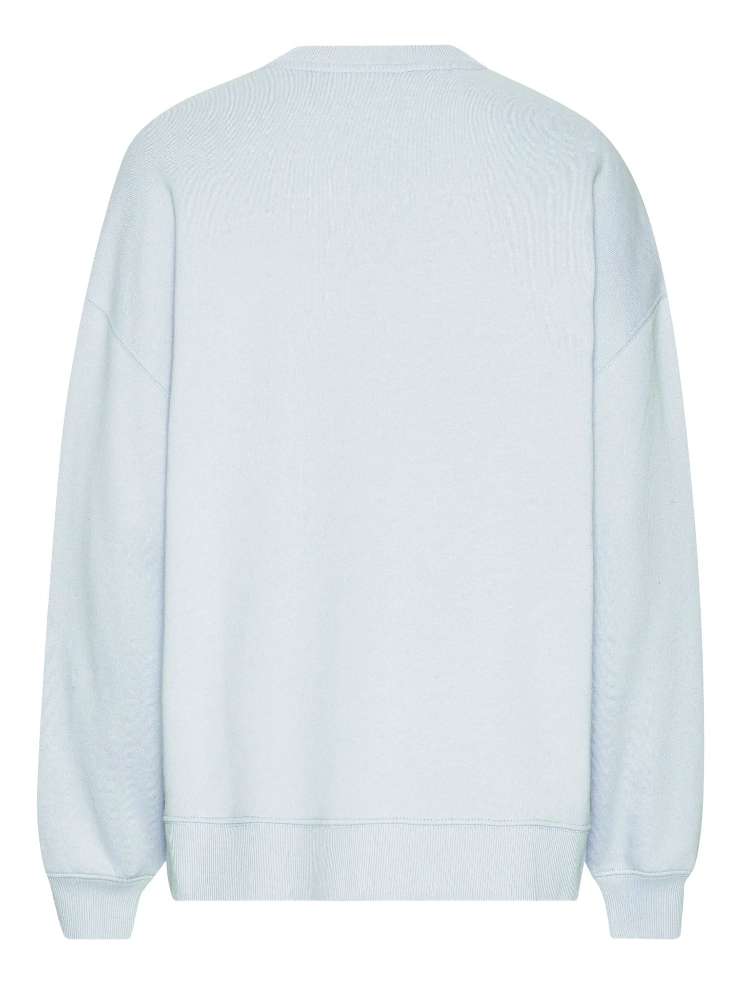 embroidered-logo sweatshirt