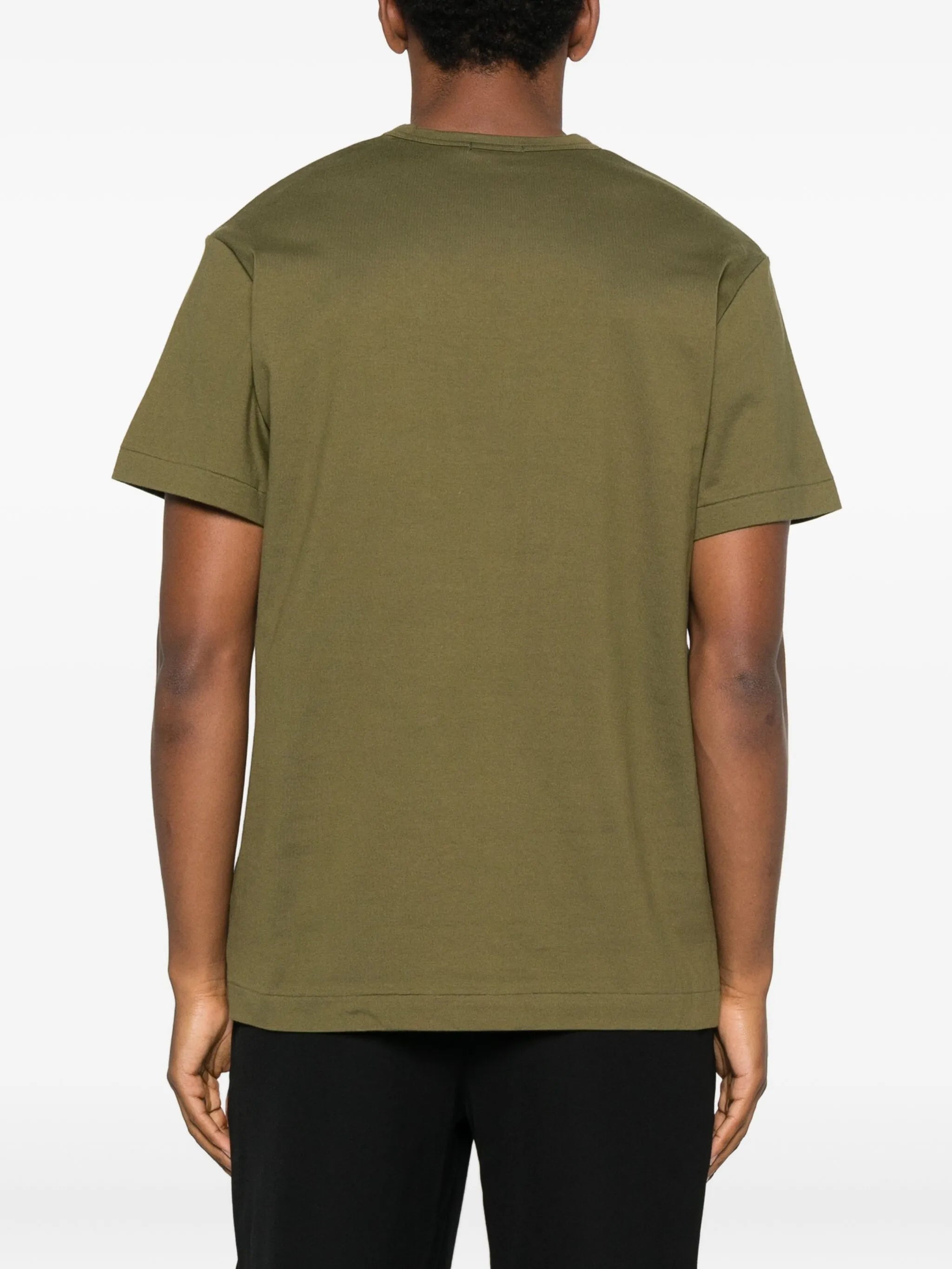 pocket-detail round-neck T-shirt