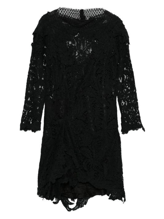 Rubiana floral-lace midi dress