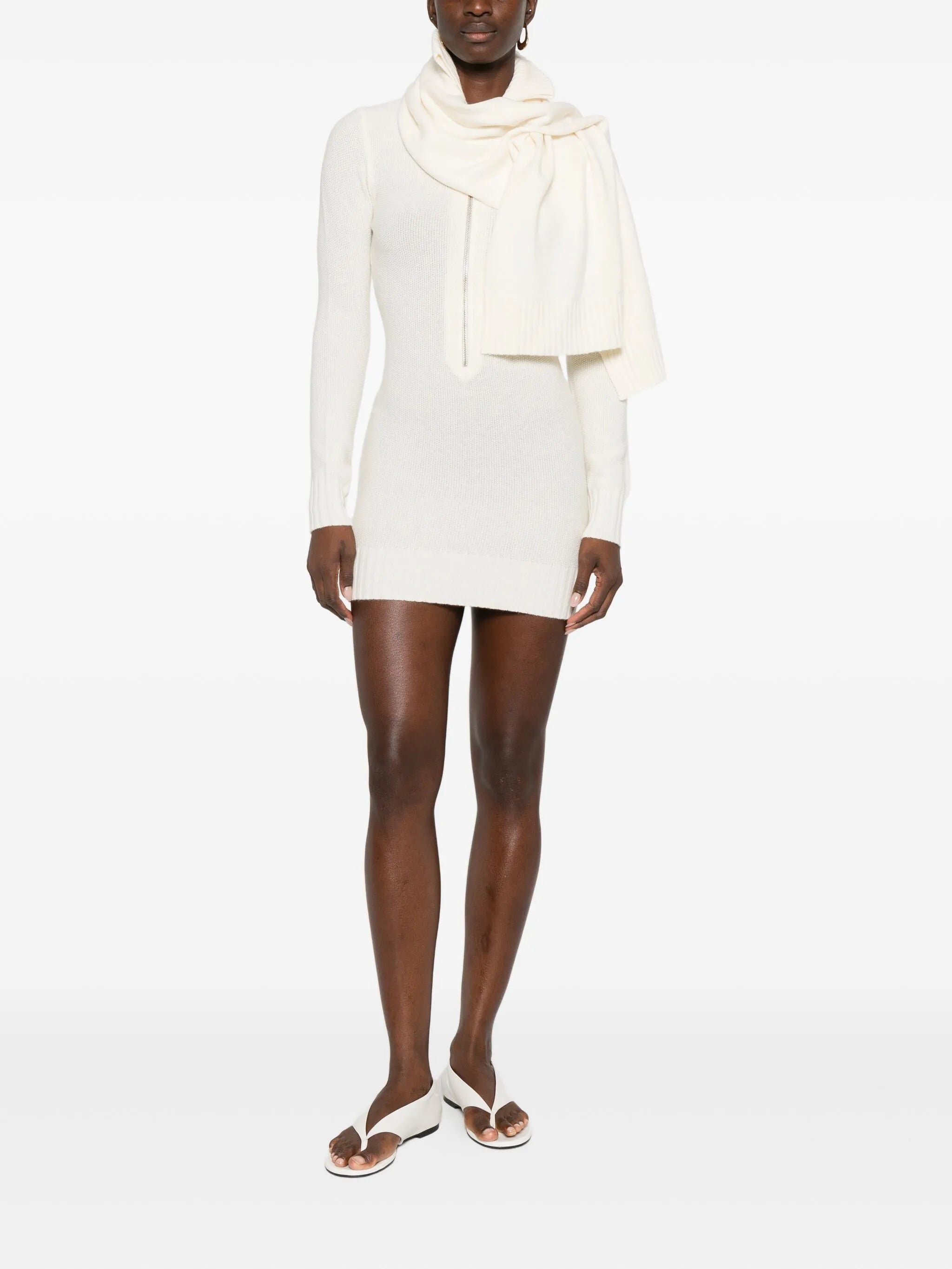 Amar scarf mini dress