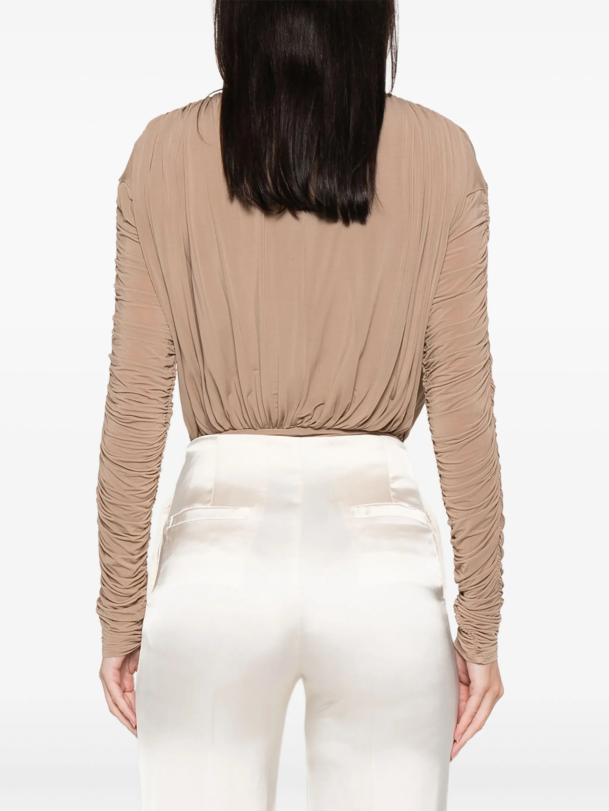 Zyana draped bodysuit