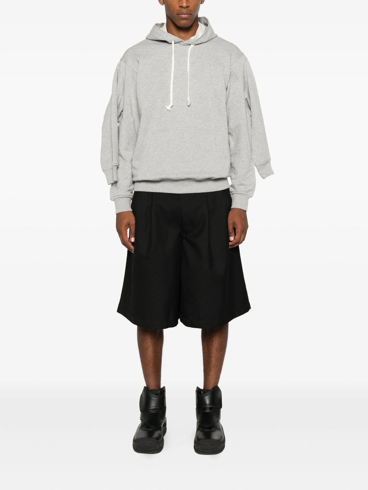 double-sleeve hoodie