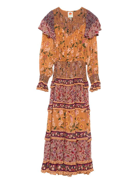 floral-print dress