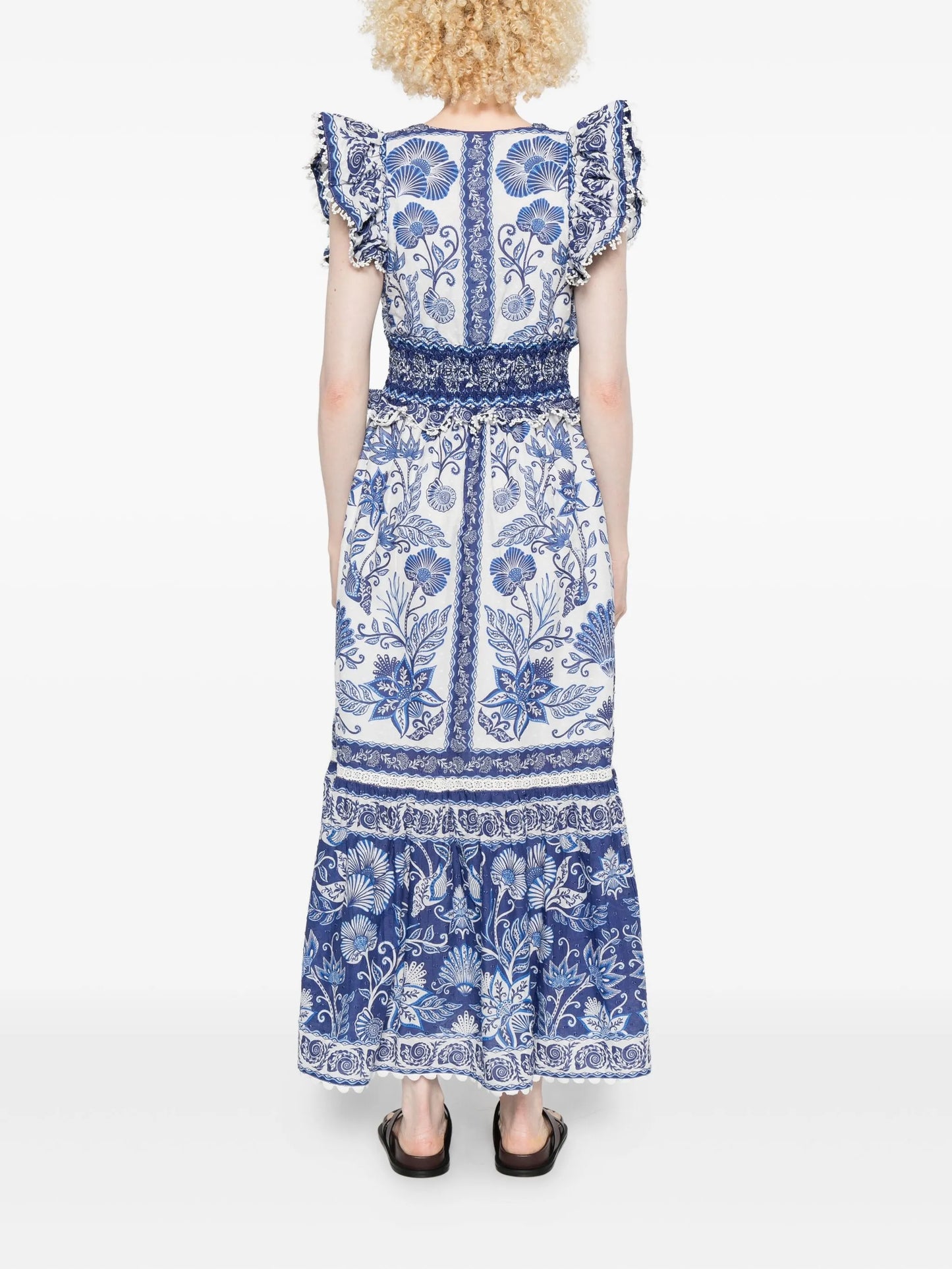 Shell Garden maxi dress