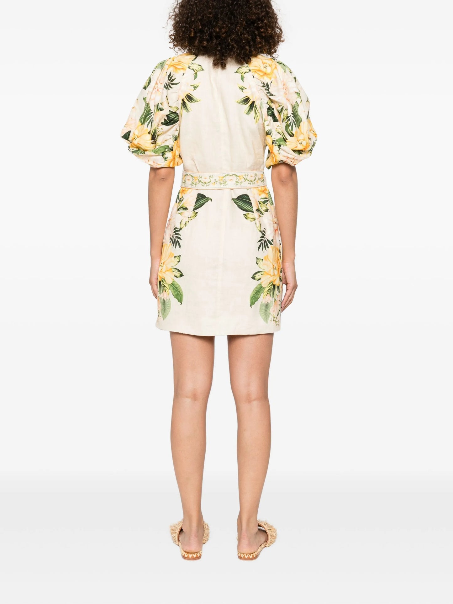 Garden Cascade mini dress