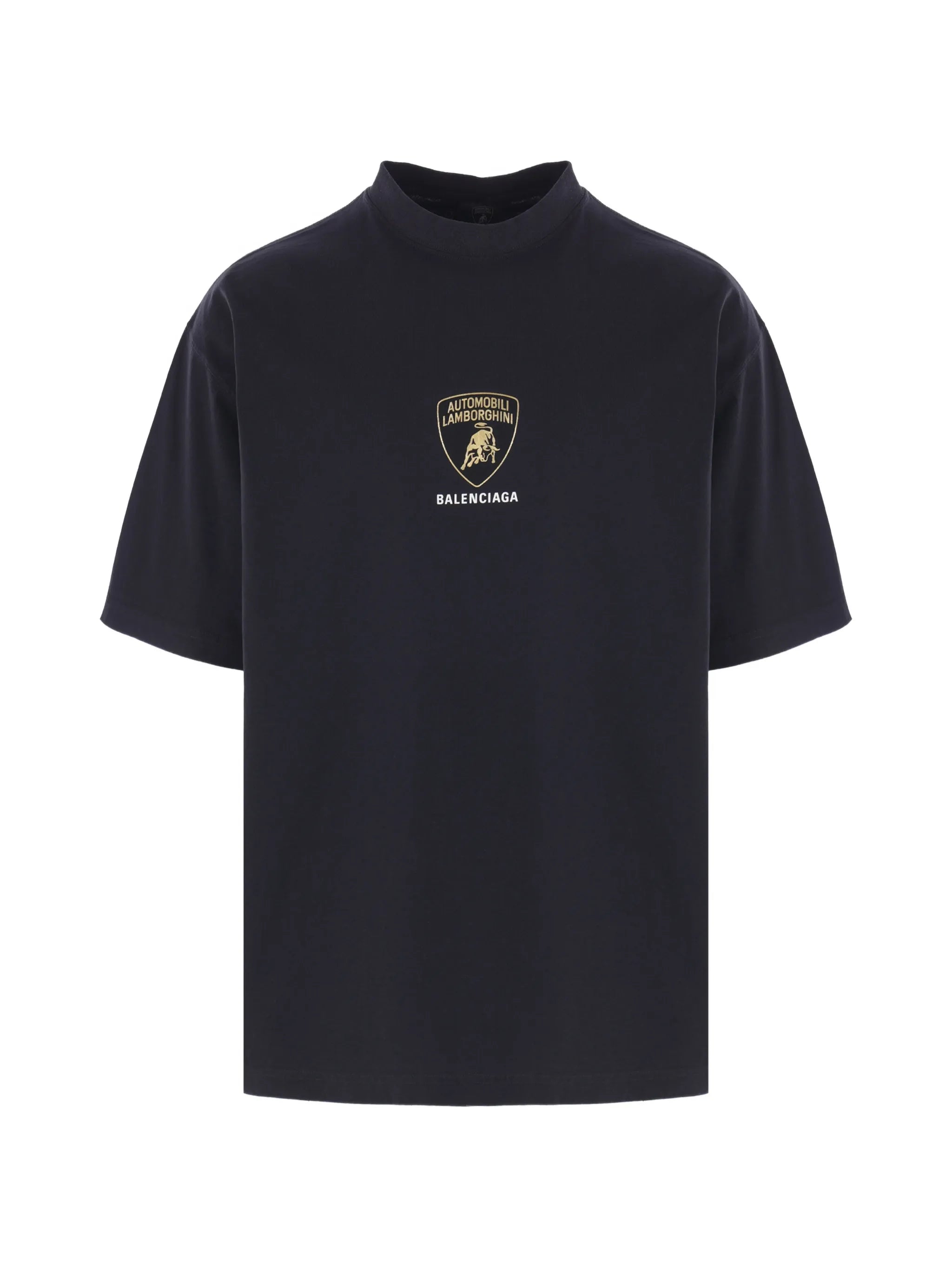Automobili Lamborghini-emblem cotton T-shirt