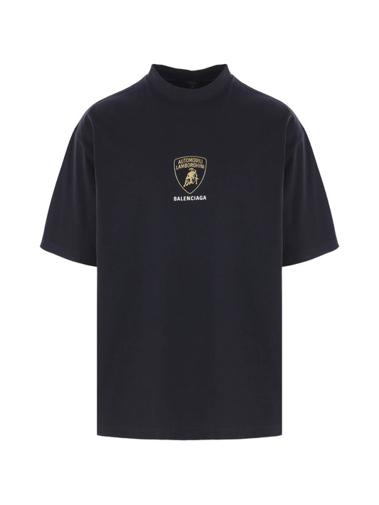 Automobili Lamborghini-emblem cotton T-shirt