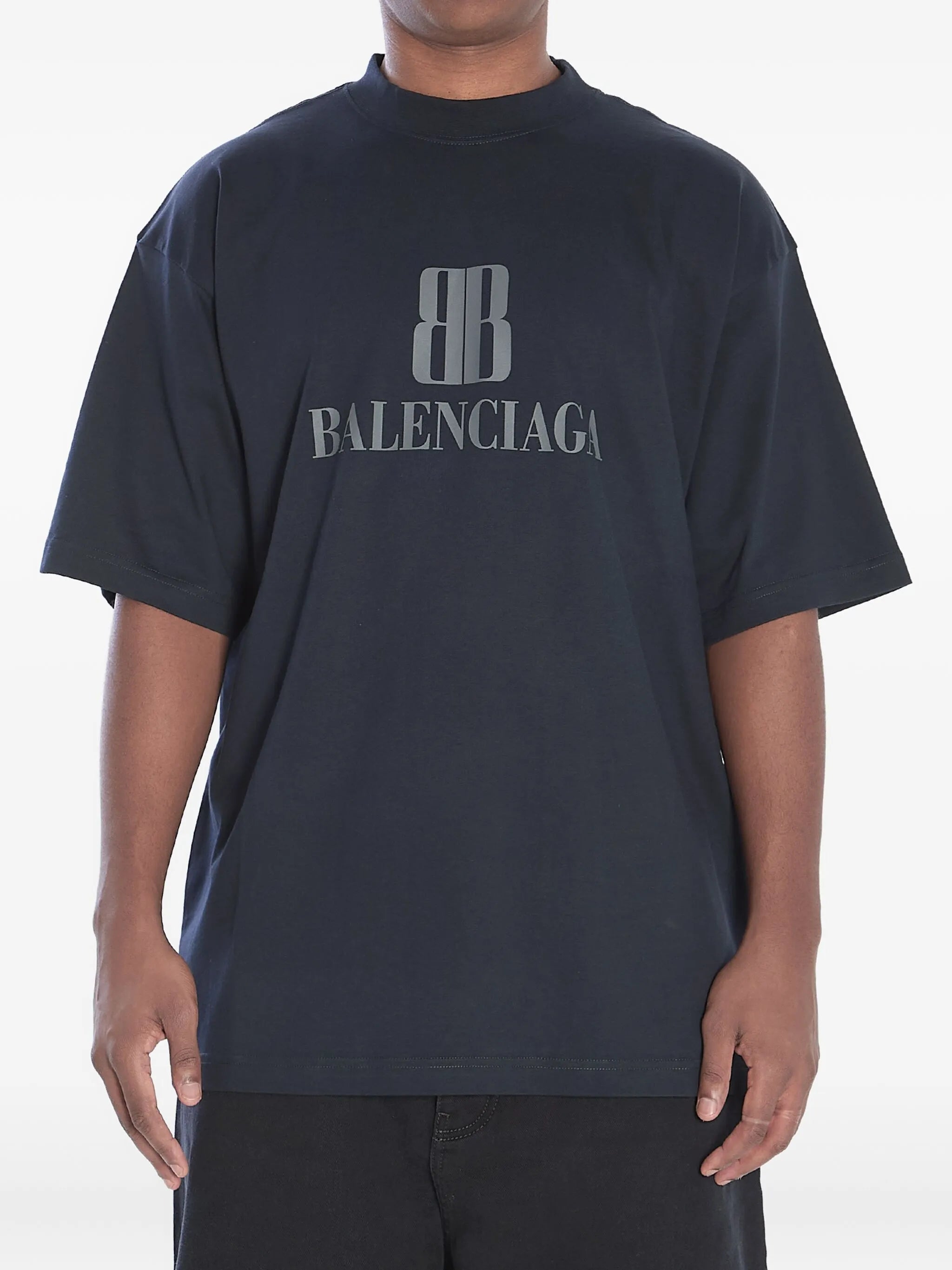Nano BB logo-print cotton T-shirt