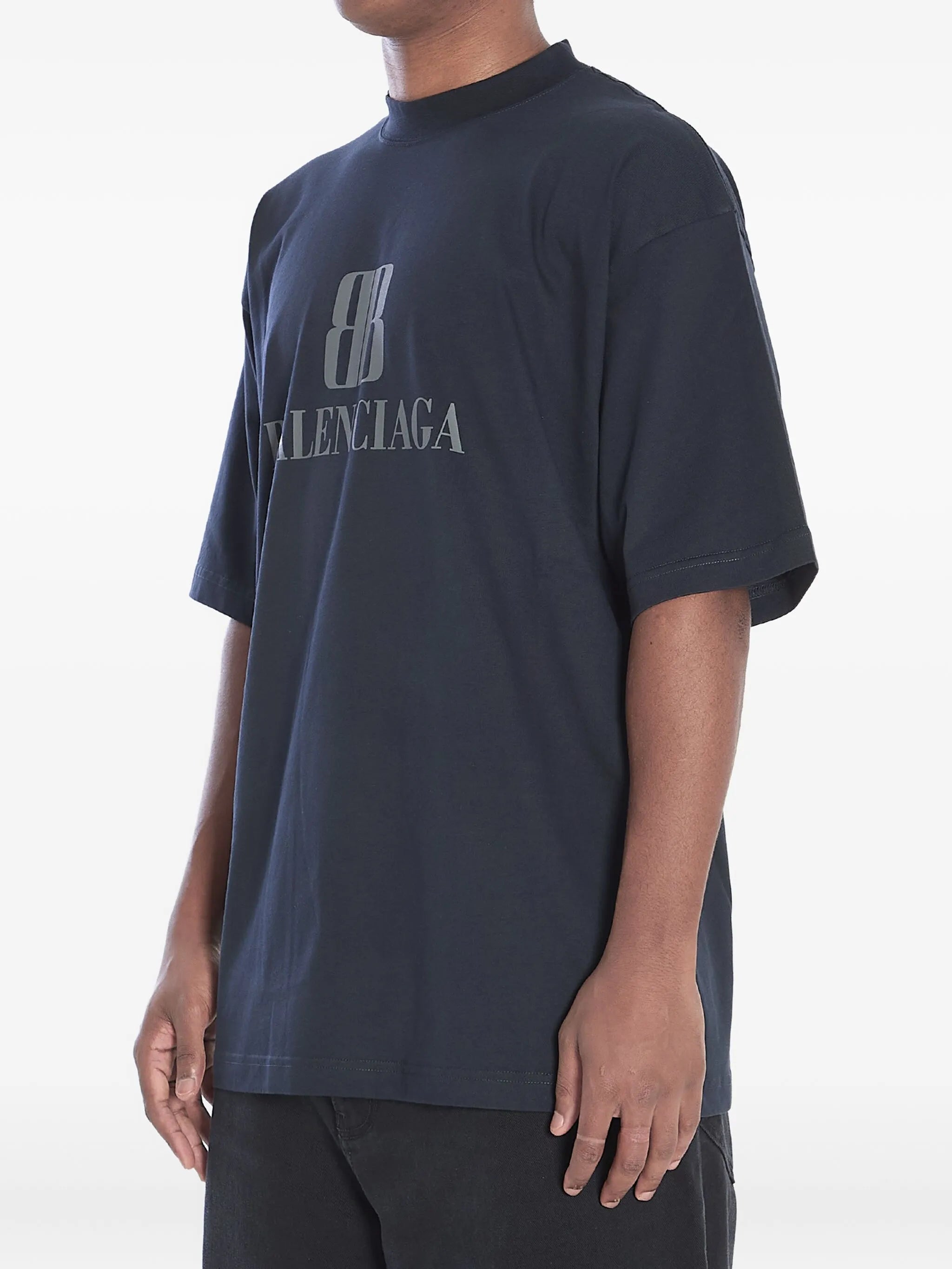 Nano BB logo-print cotton T-shirt