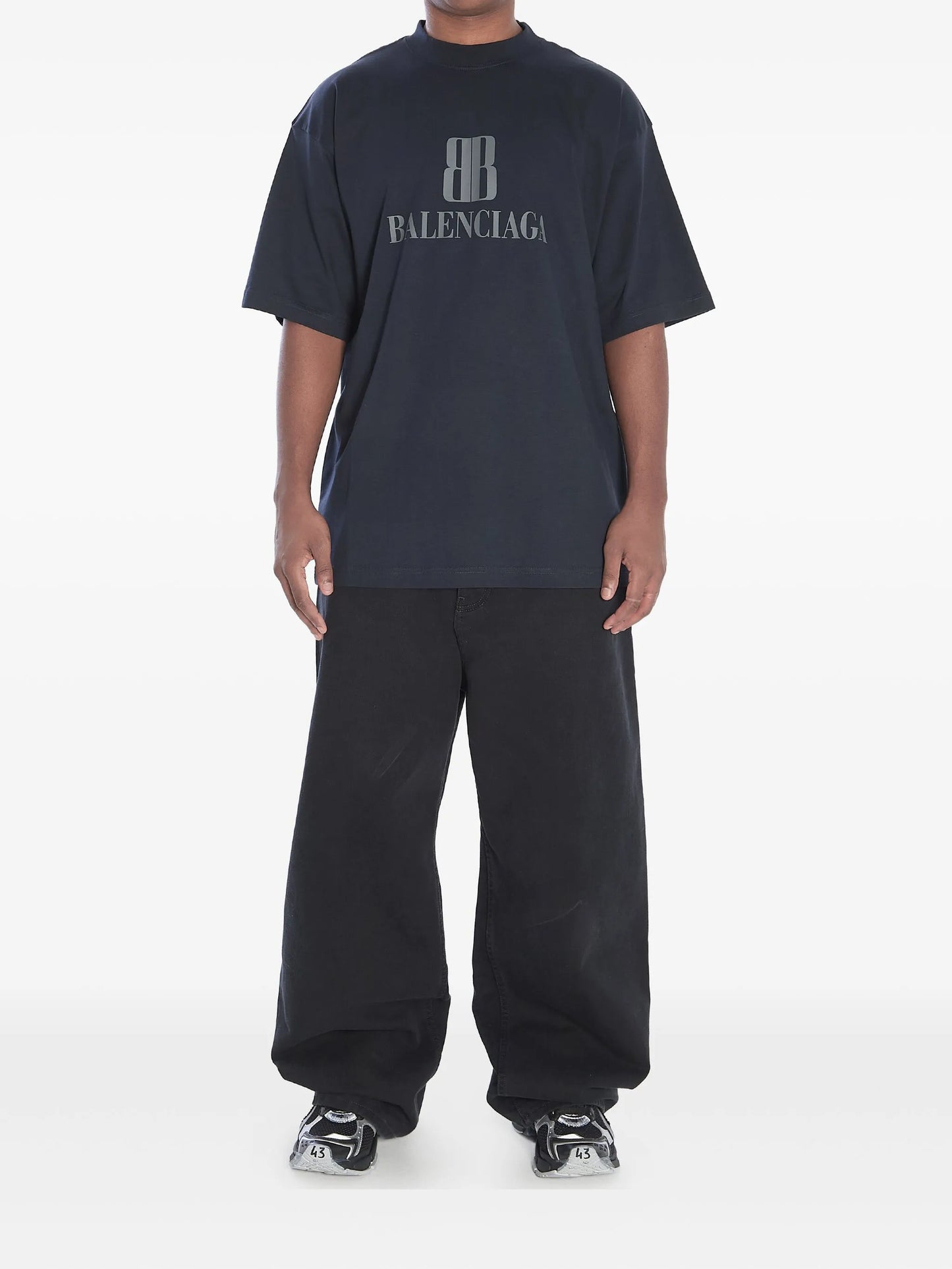 Nano BB logo-print cotton T-shirt