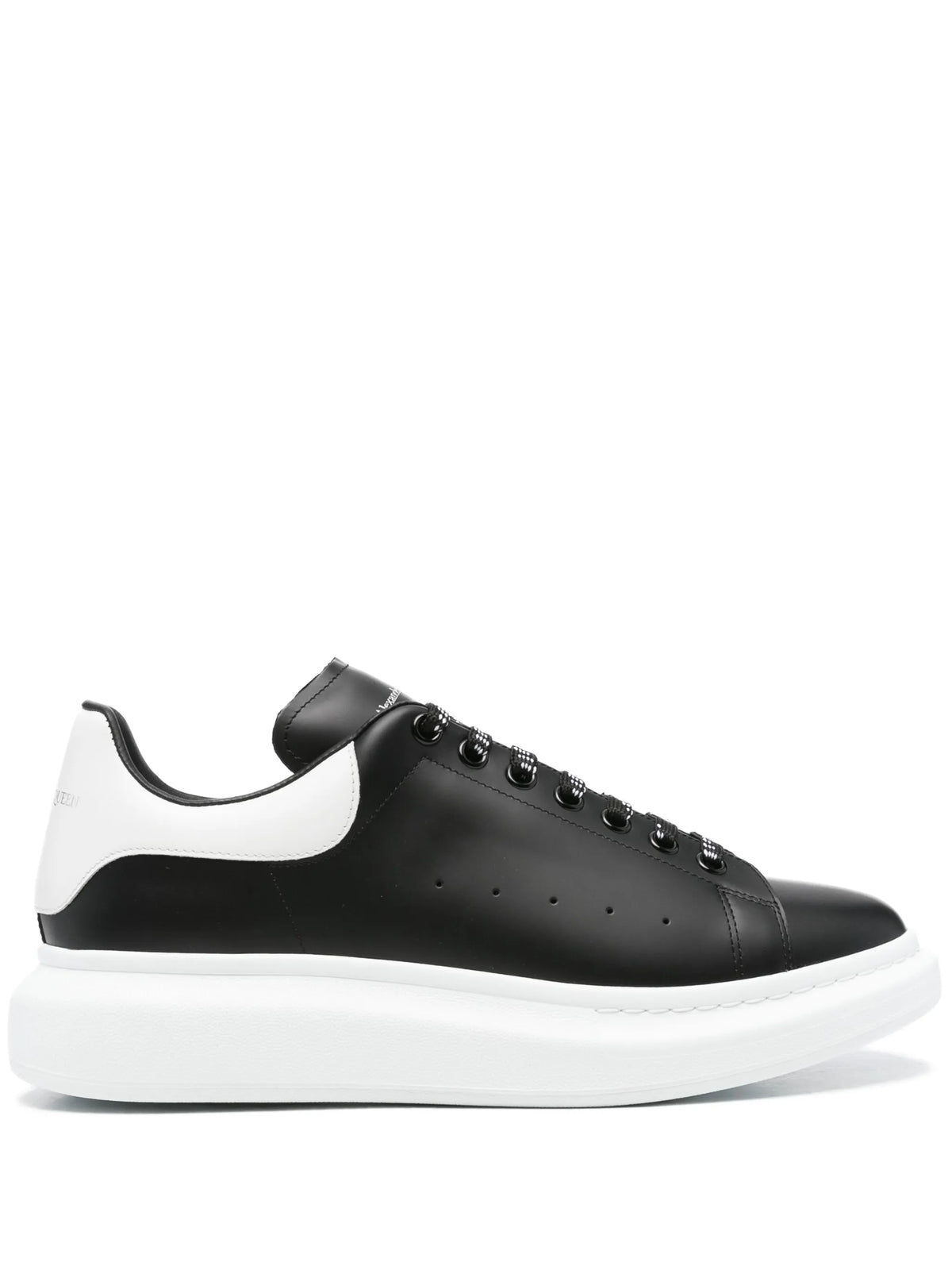 oversized leather sneakers