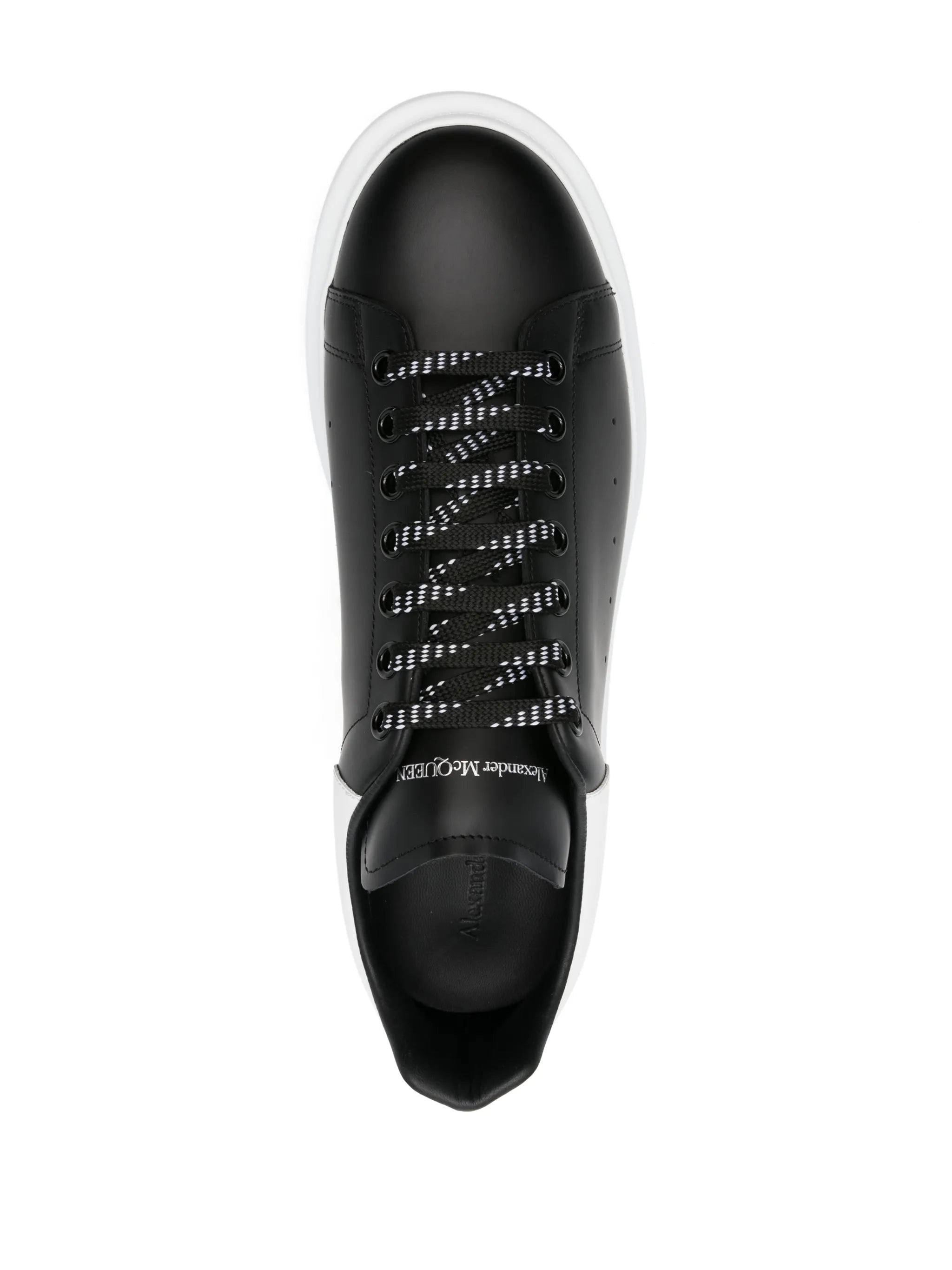 oversized leather sneakers