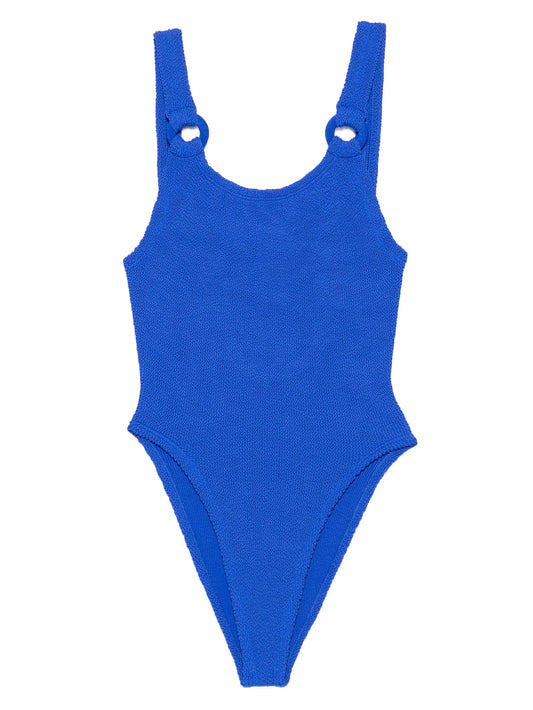 Domino ring-detail swimsuit