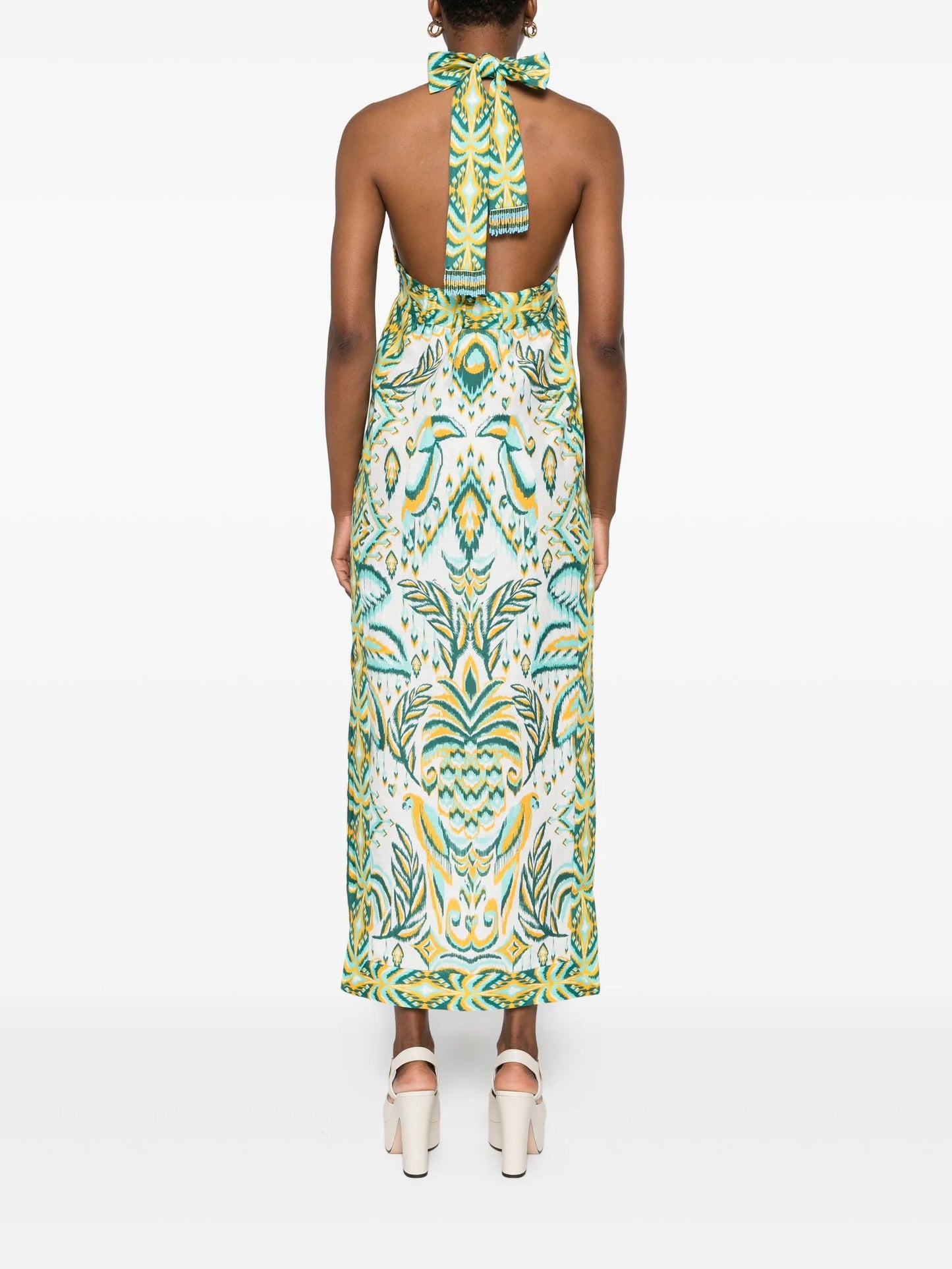 Tropical Tapestry maxi dress