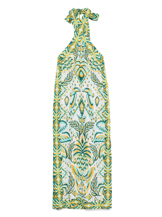 Tropical Tapestry maxi dress