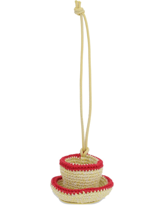 tea cup-pendant bag strap