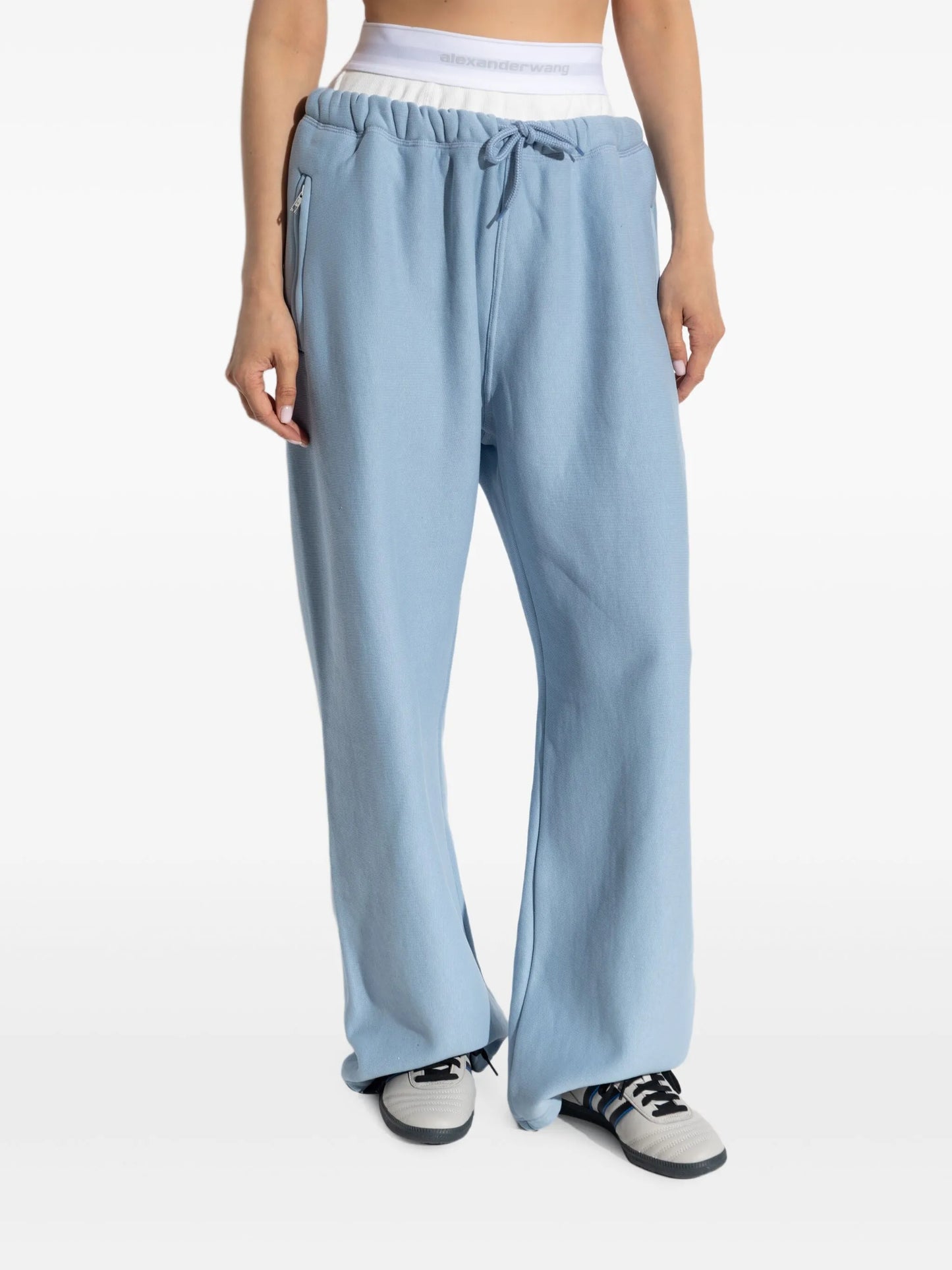 drawstring pocket trousers