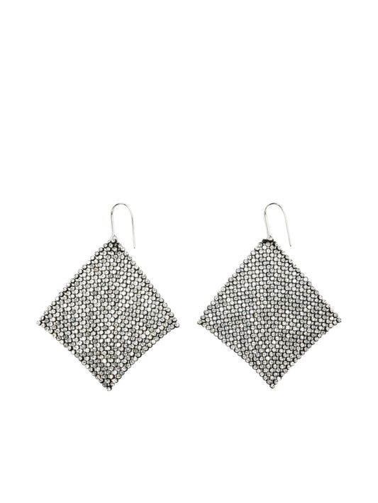 chainmail drop earrings