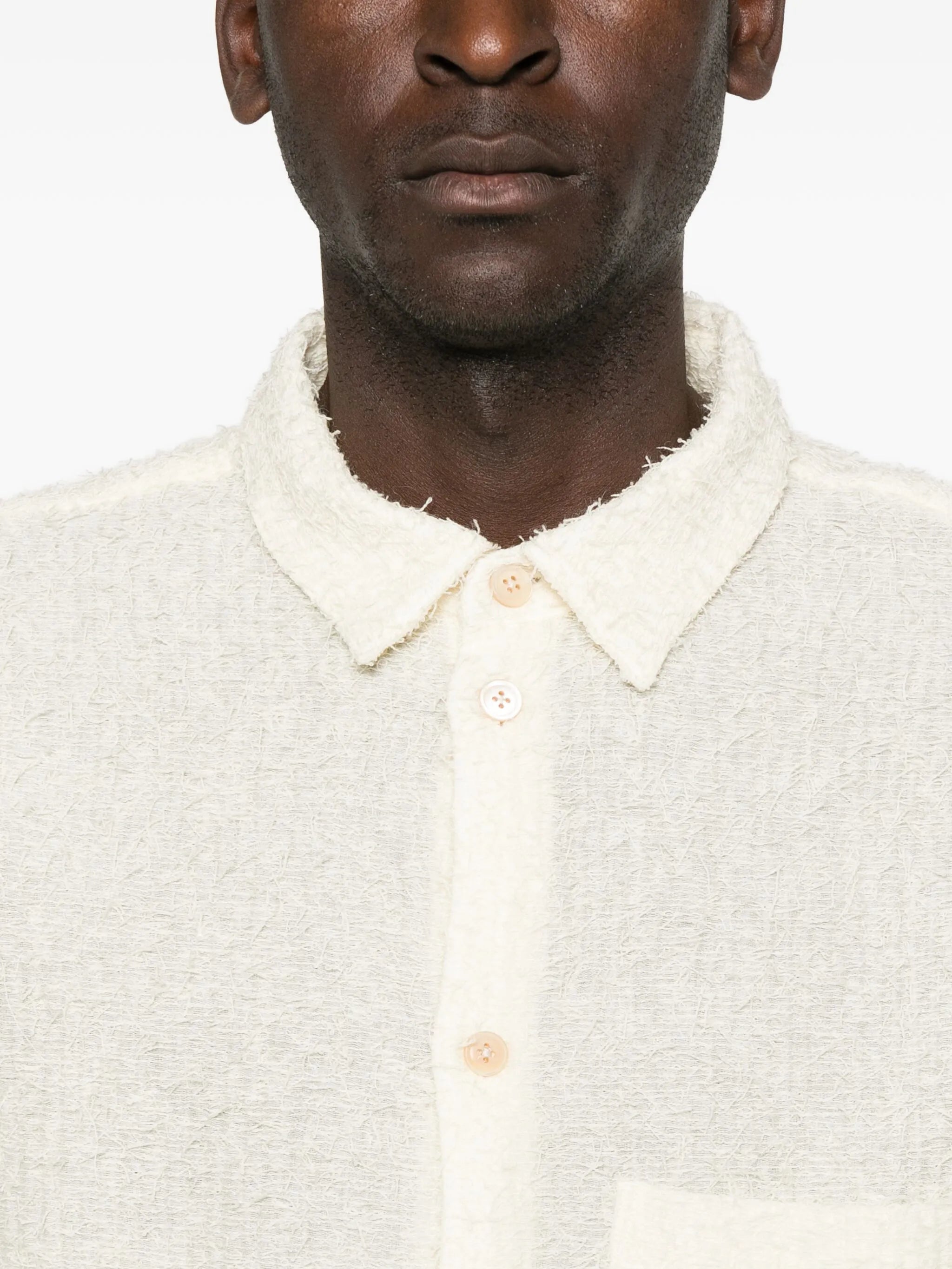 Gusto brushed-effect shirt