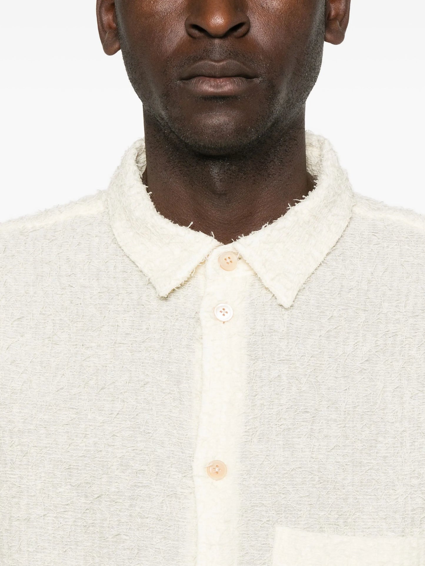 Gusto brushed-effect shirt