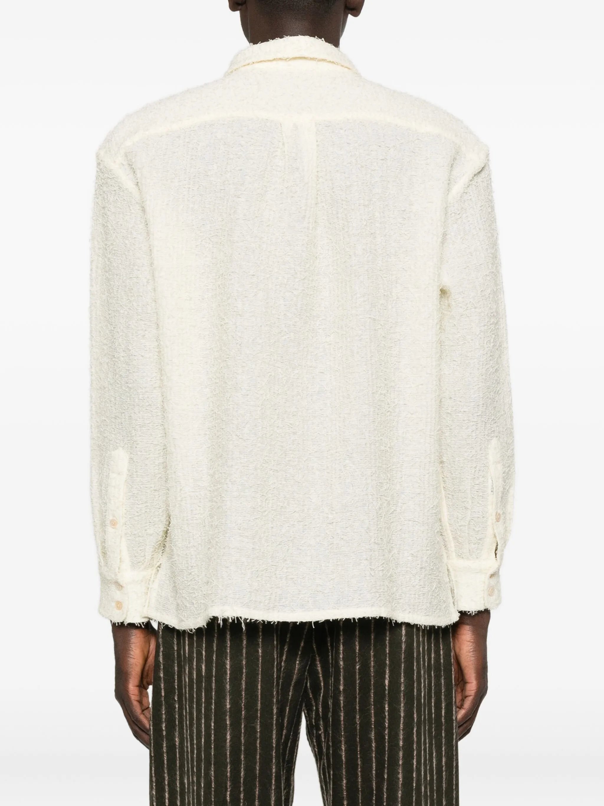 Gusto brushed-effect shirt