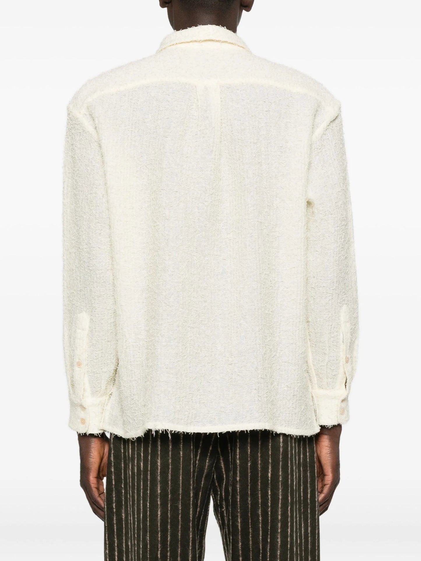 Gusto brushed-effect shirt