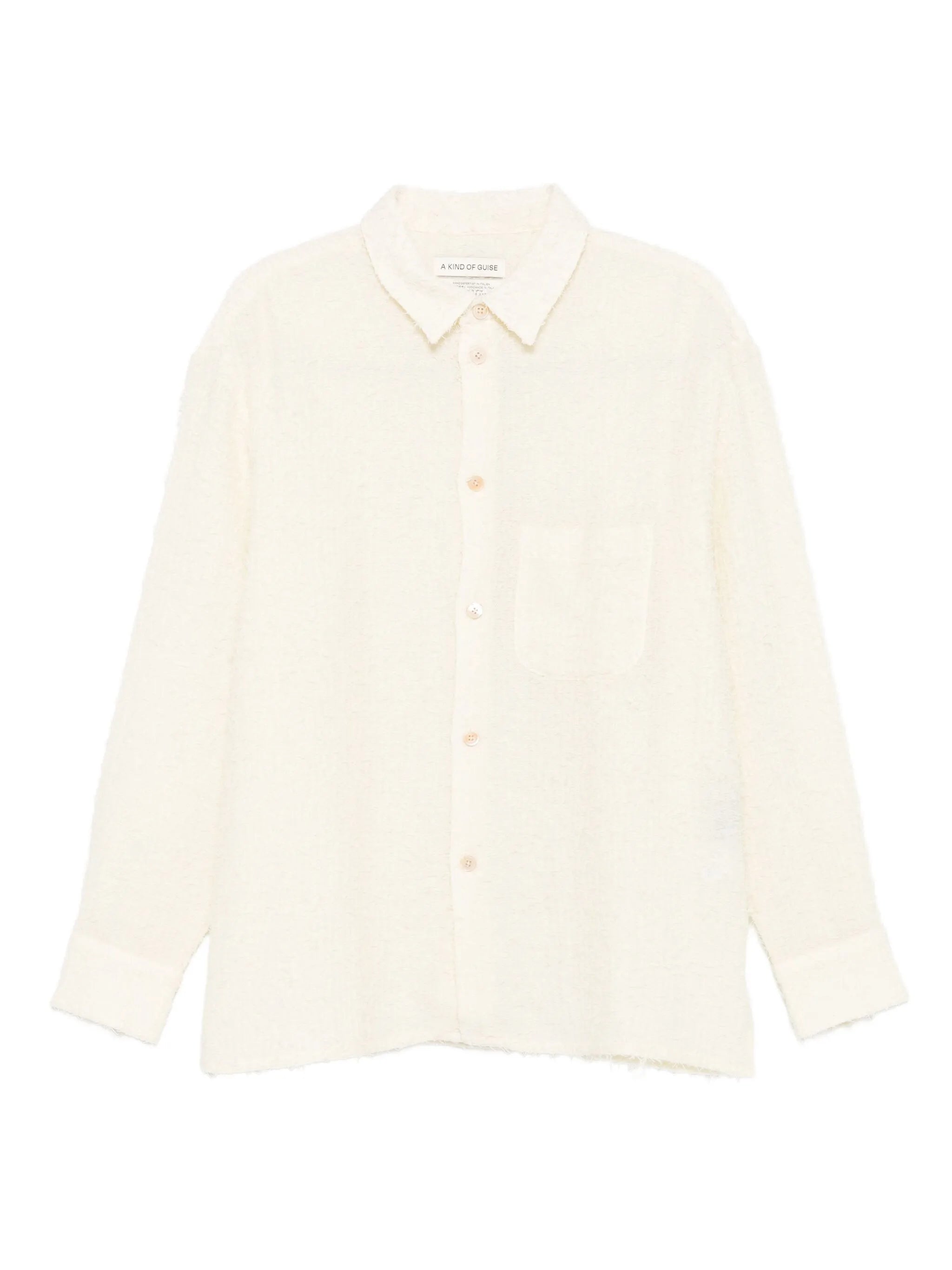 Gusto brushed-effect shirt