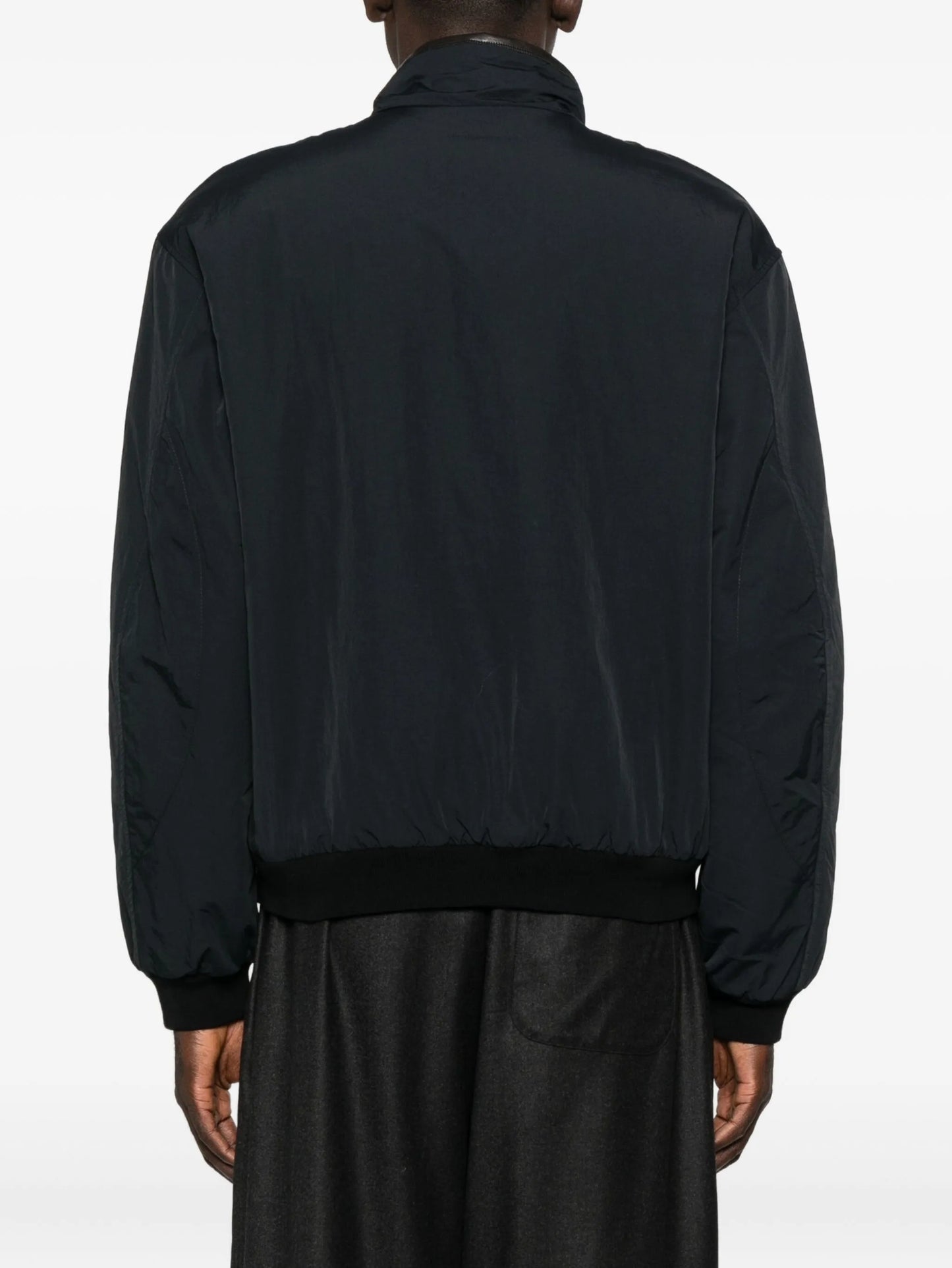 zip-up bomber jacket