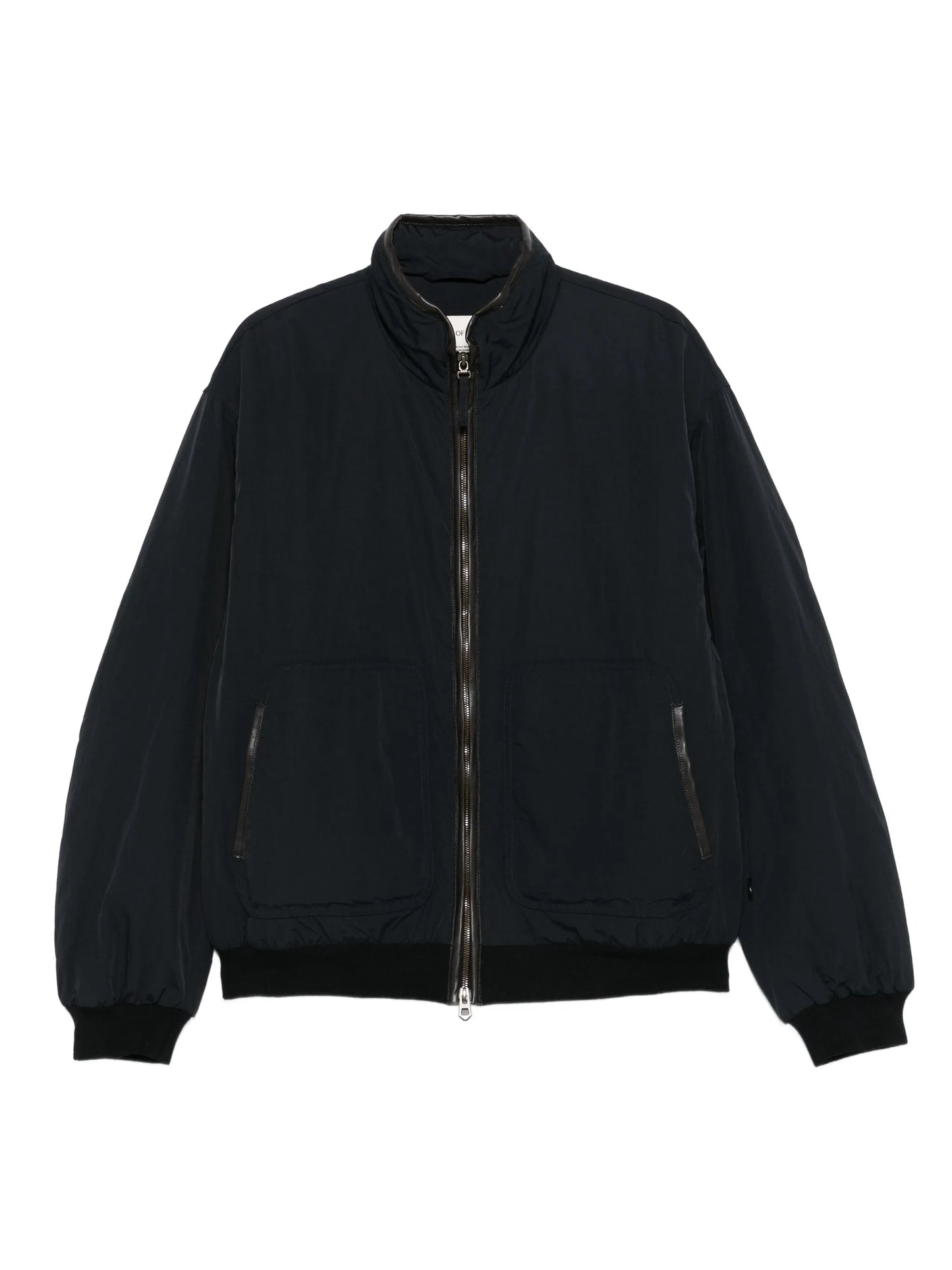 zip-up bomber jacket