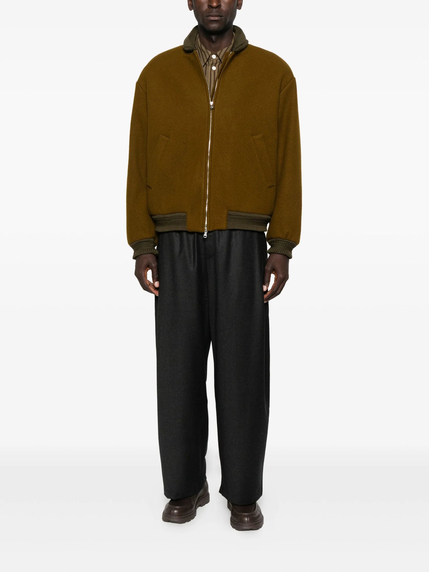 Bajar zip-up bomber jacket