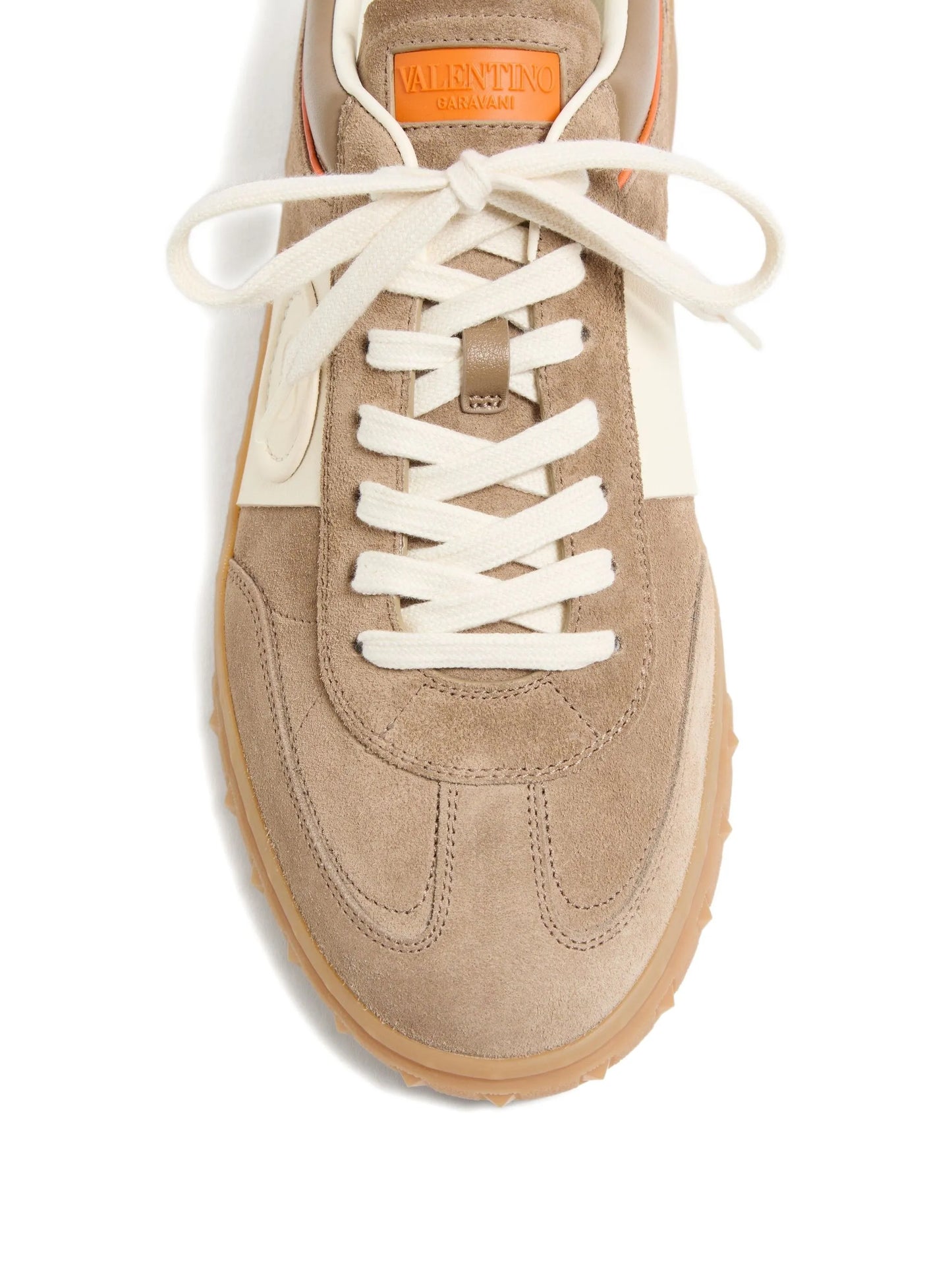 Upvillage Low Top Trainer In Split Leather And Calfskin Nappa Leather