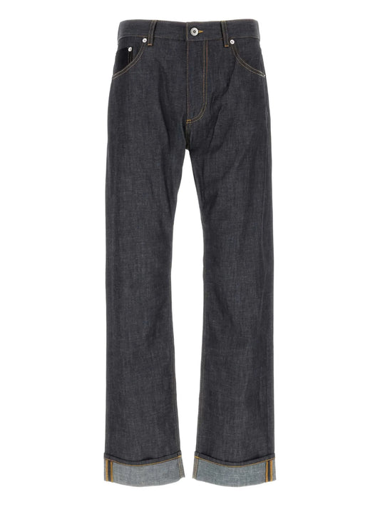turn-up jeans