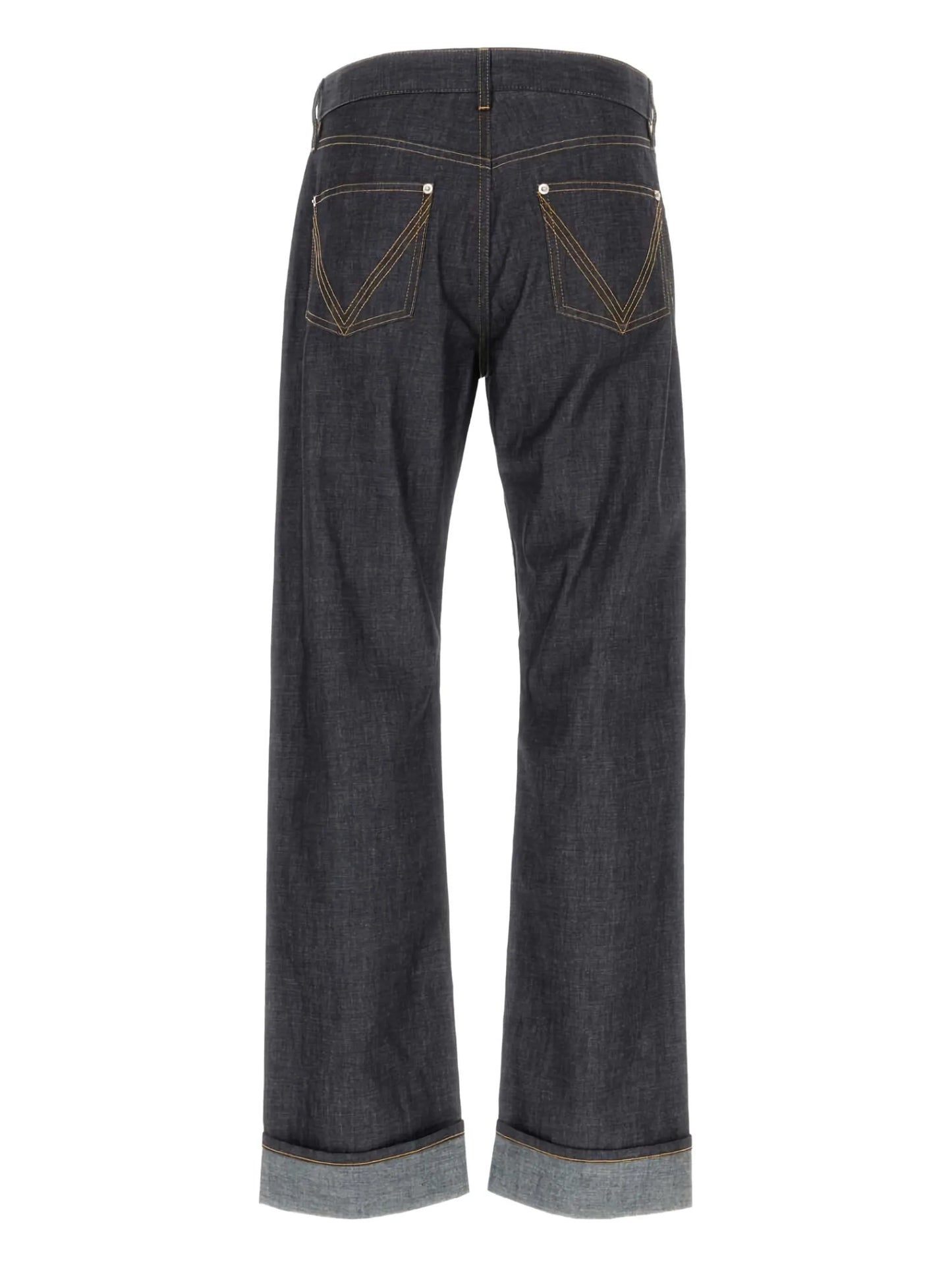 turn-up jeans