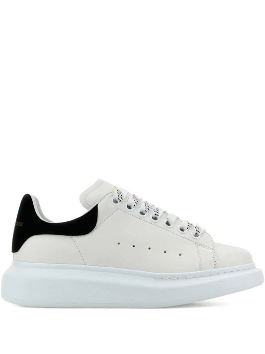 Oversized leather sneakers