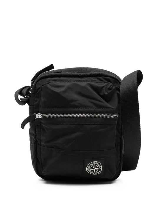Compass-patch messenger bag