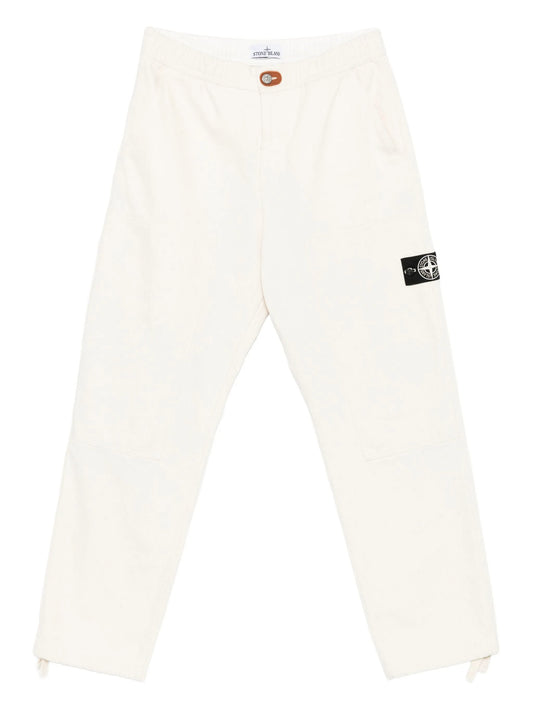 patch-pocket drawstring trousers