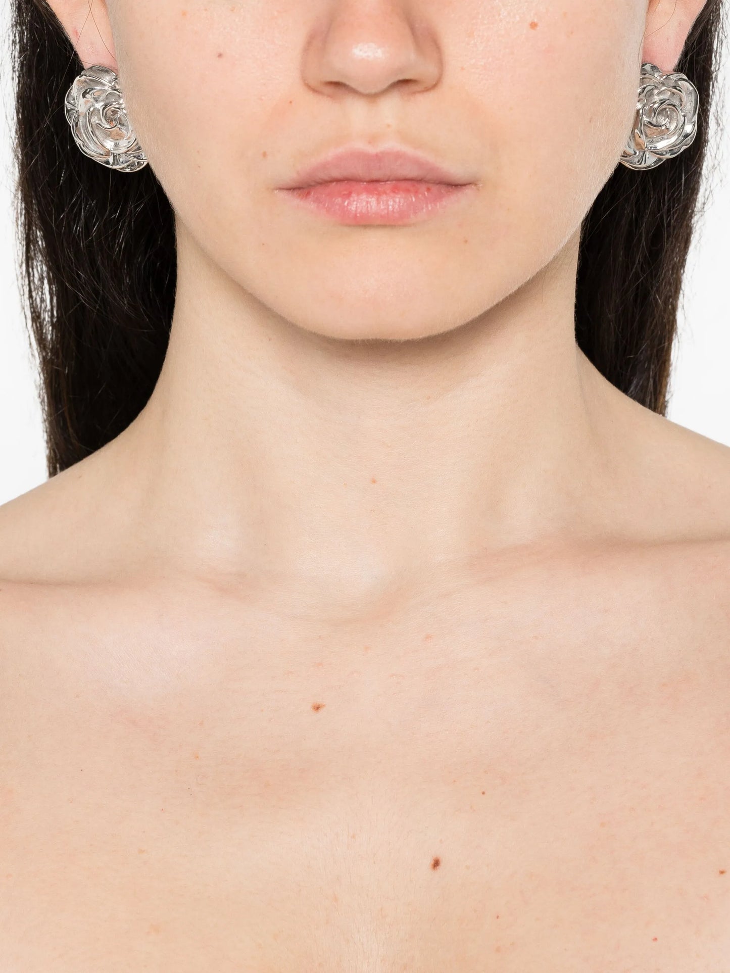 rose earrings