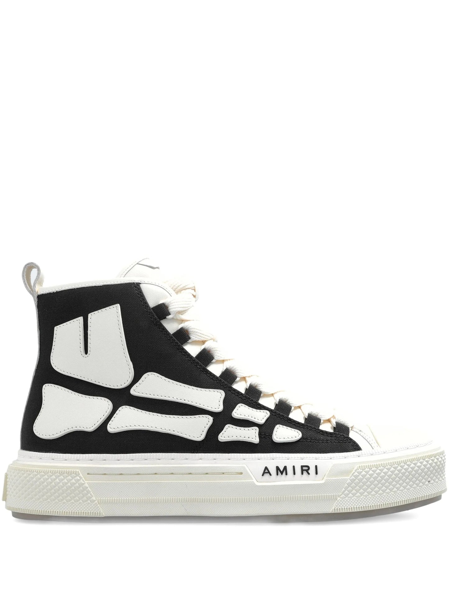 skeleton-print sneakers