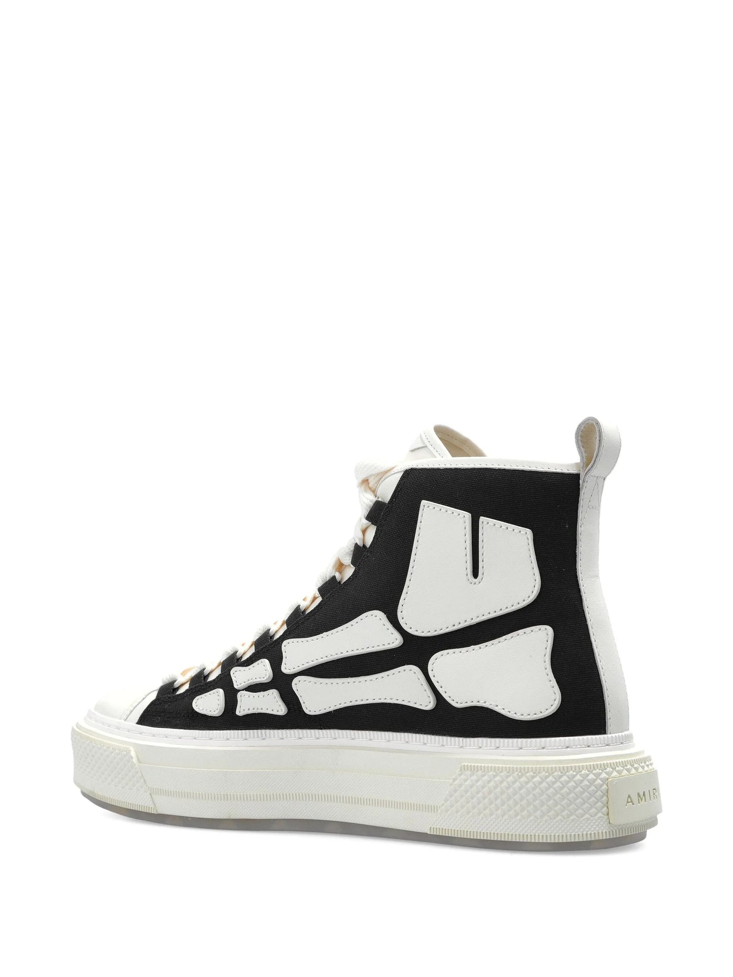 skeleton-print sneakers