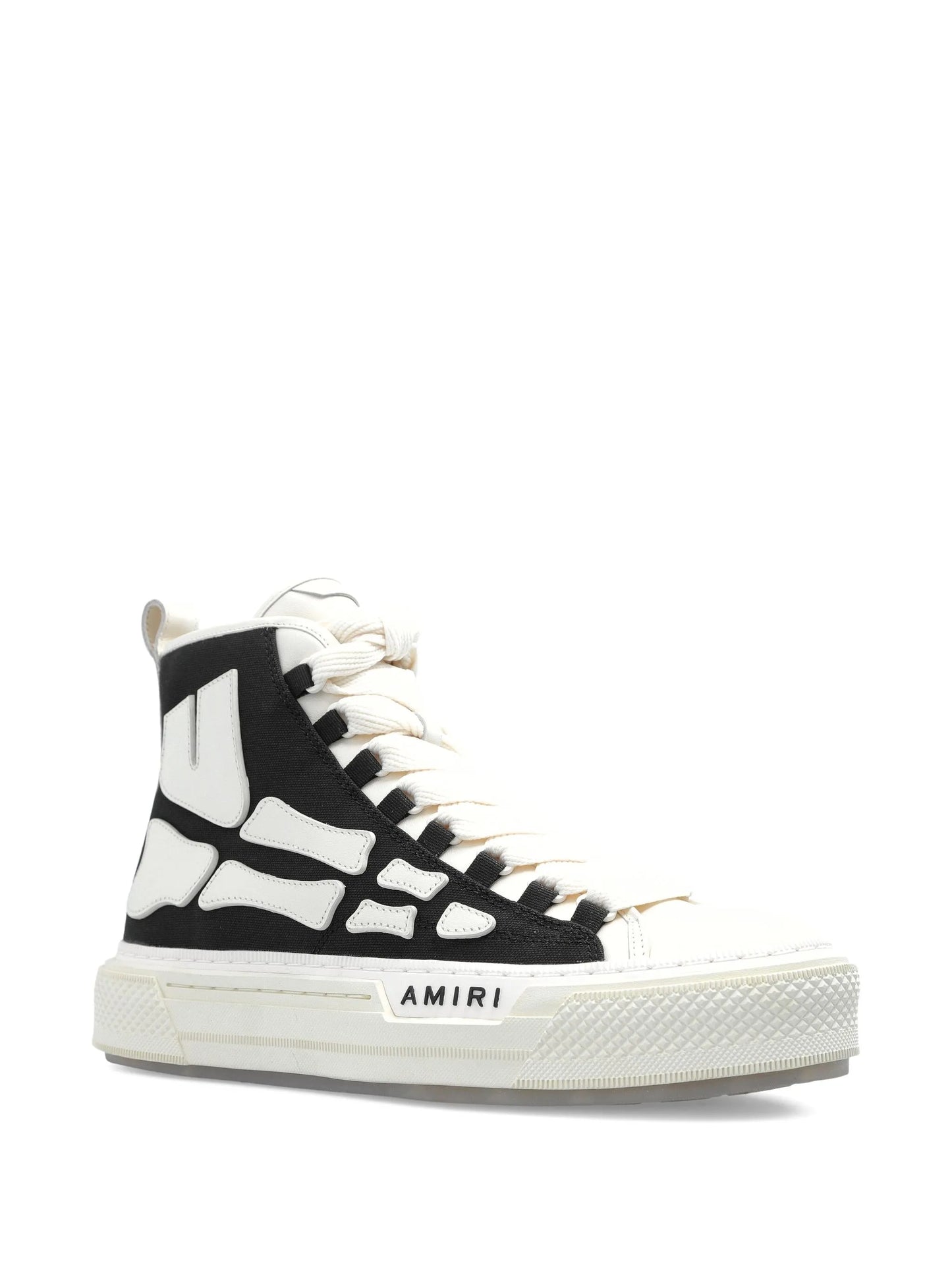 skeleton-print sneakers
