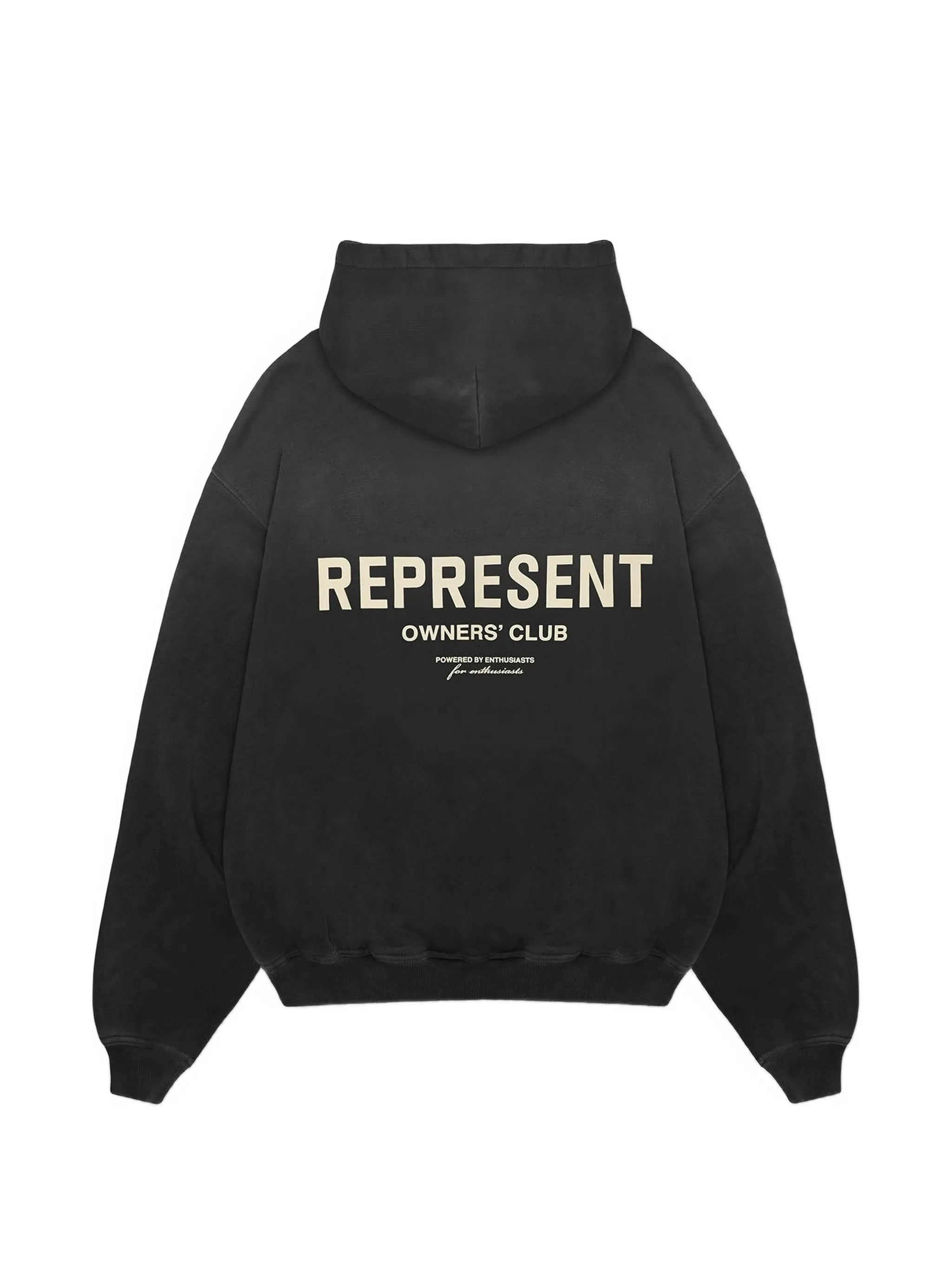 logo-print cotton hoodie