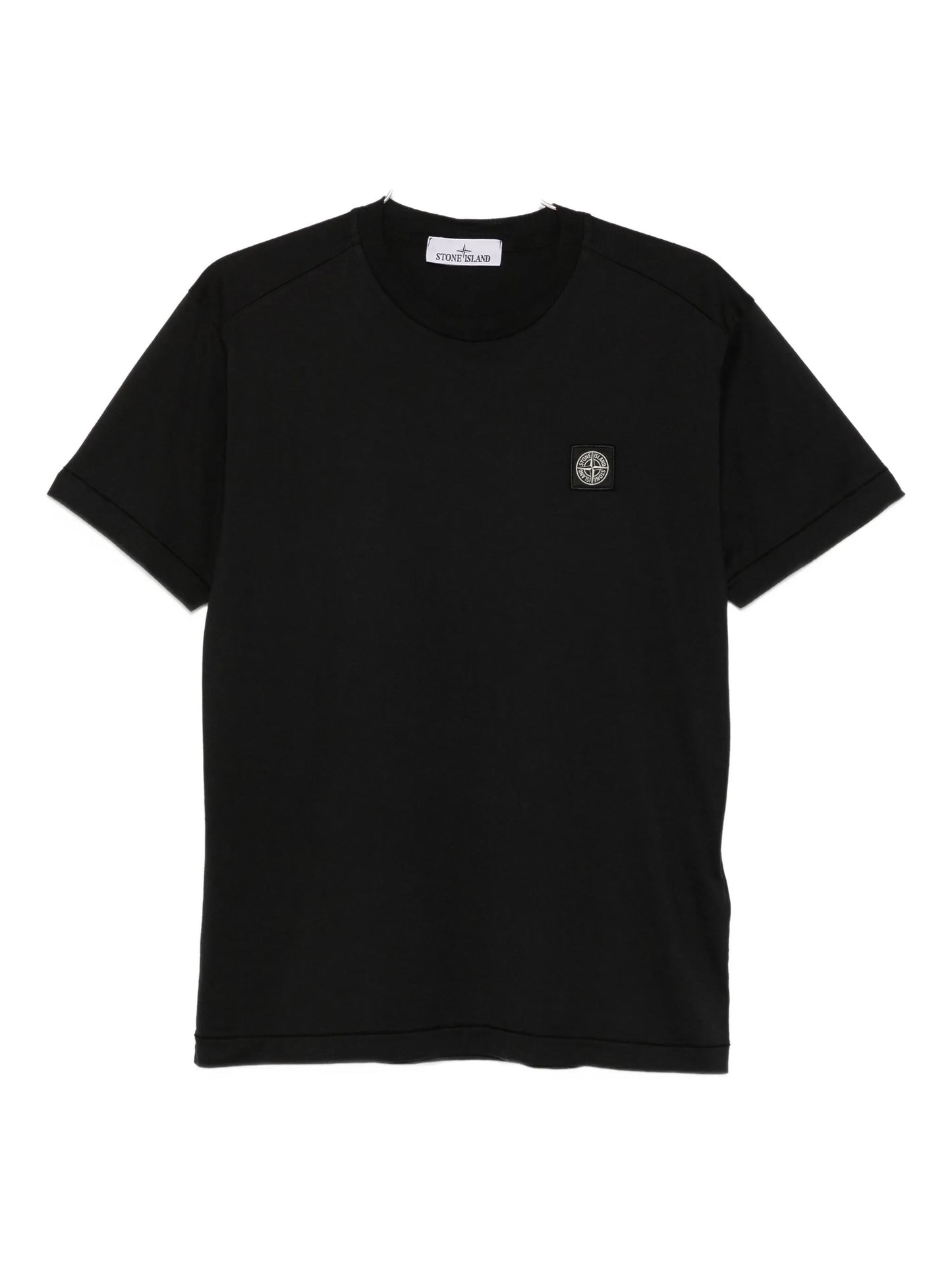 logo-patch cotton t-shirt