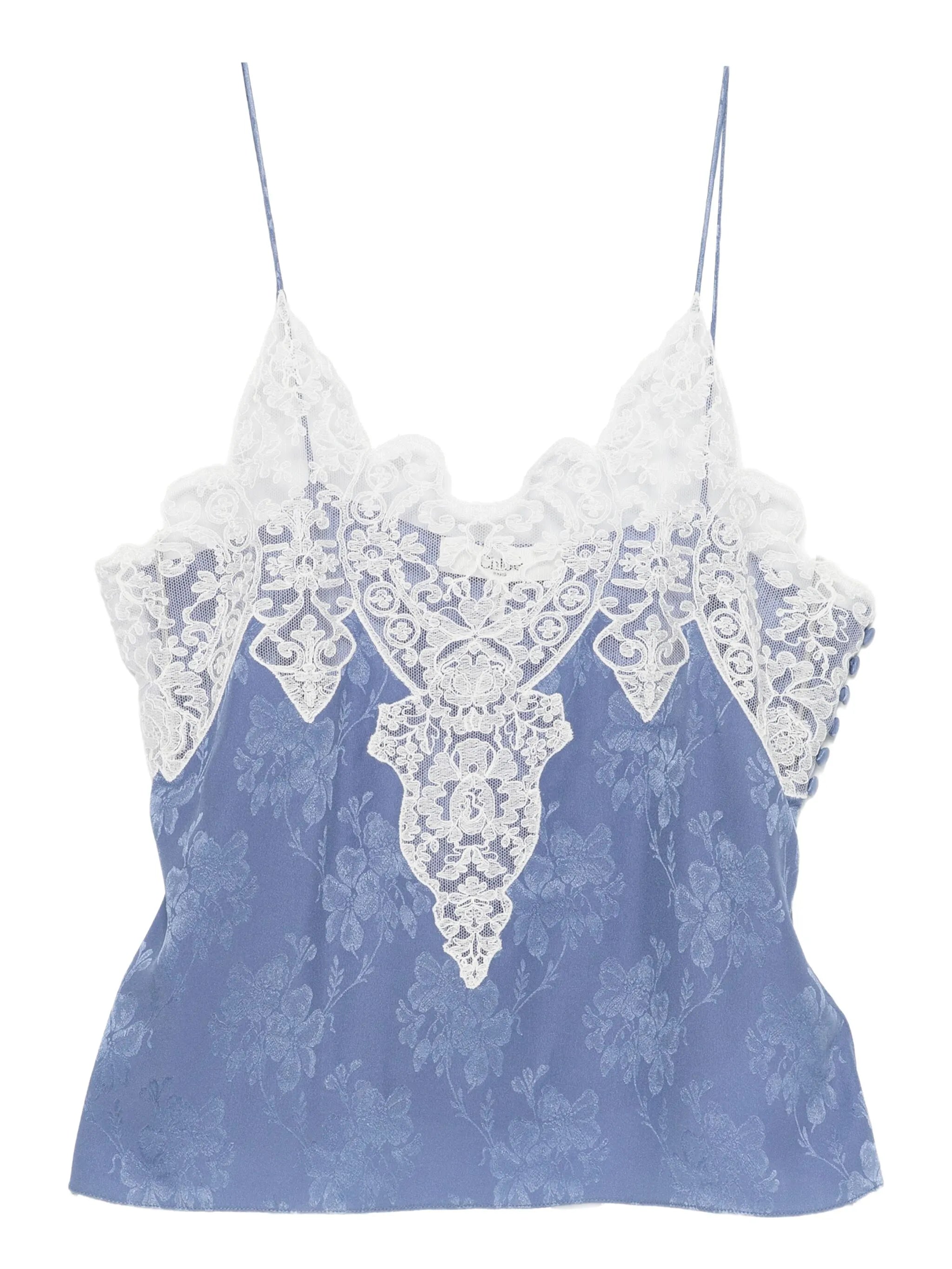 lace-detail top