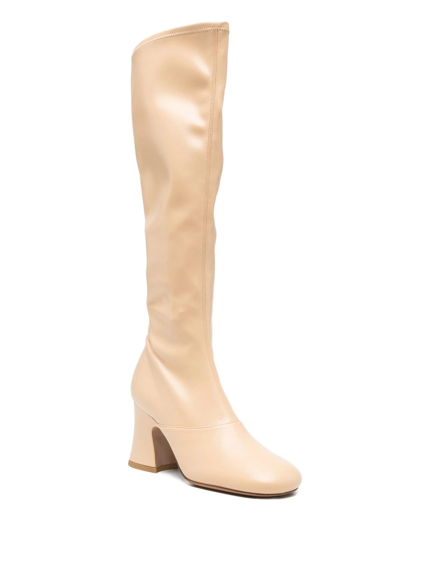 knee-high block-heel boots