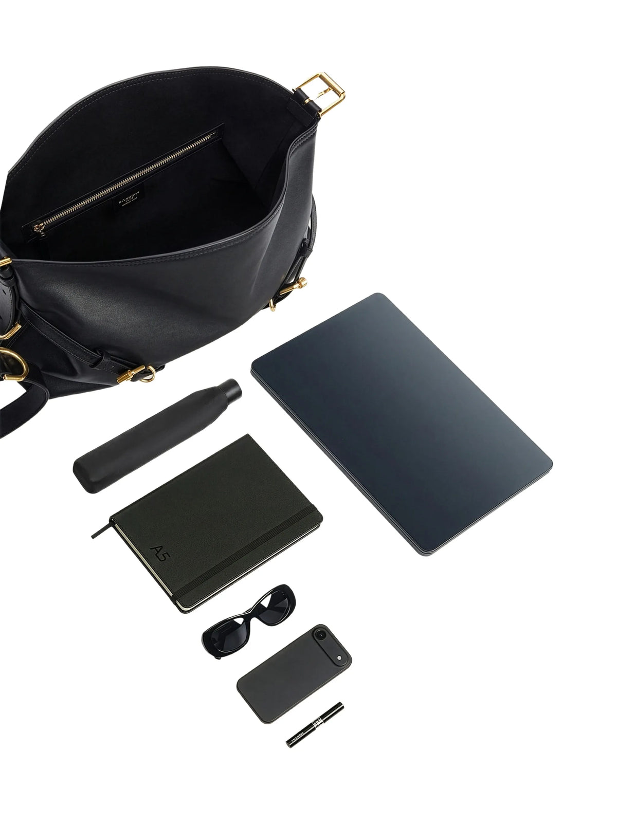 medium Voyou bag shiny leather