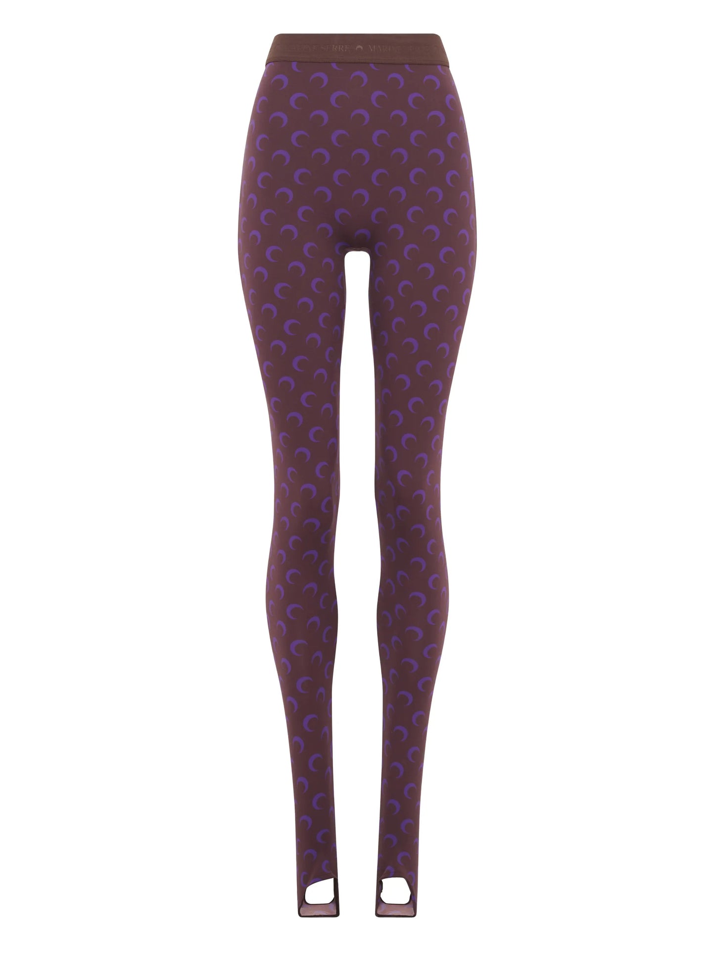 moon-print jersey leggings