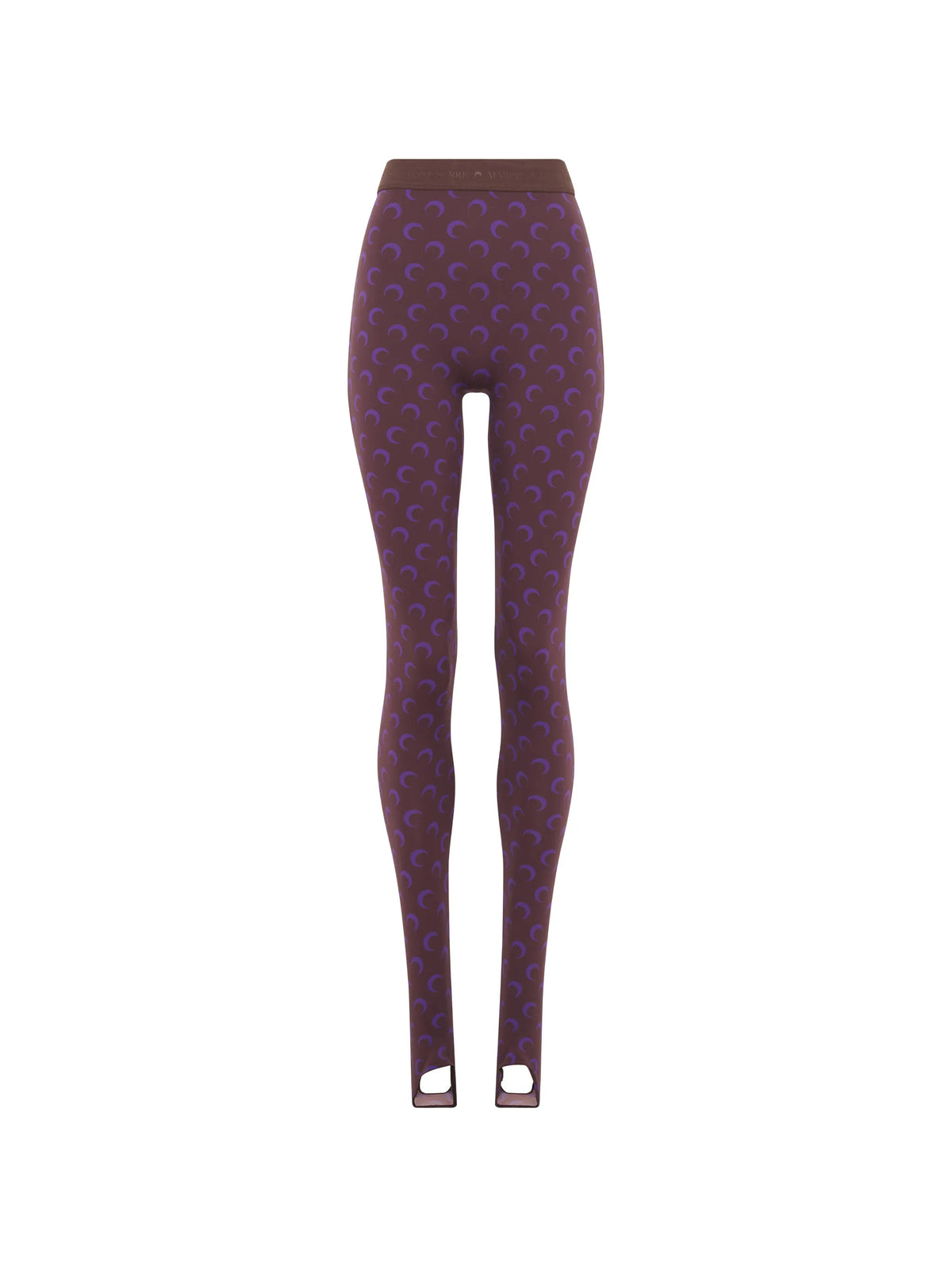 moon-print jersey leggings