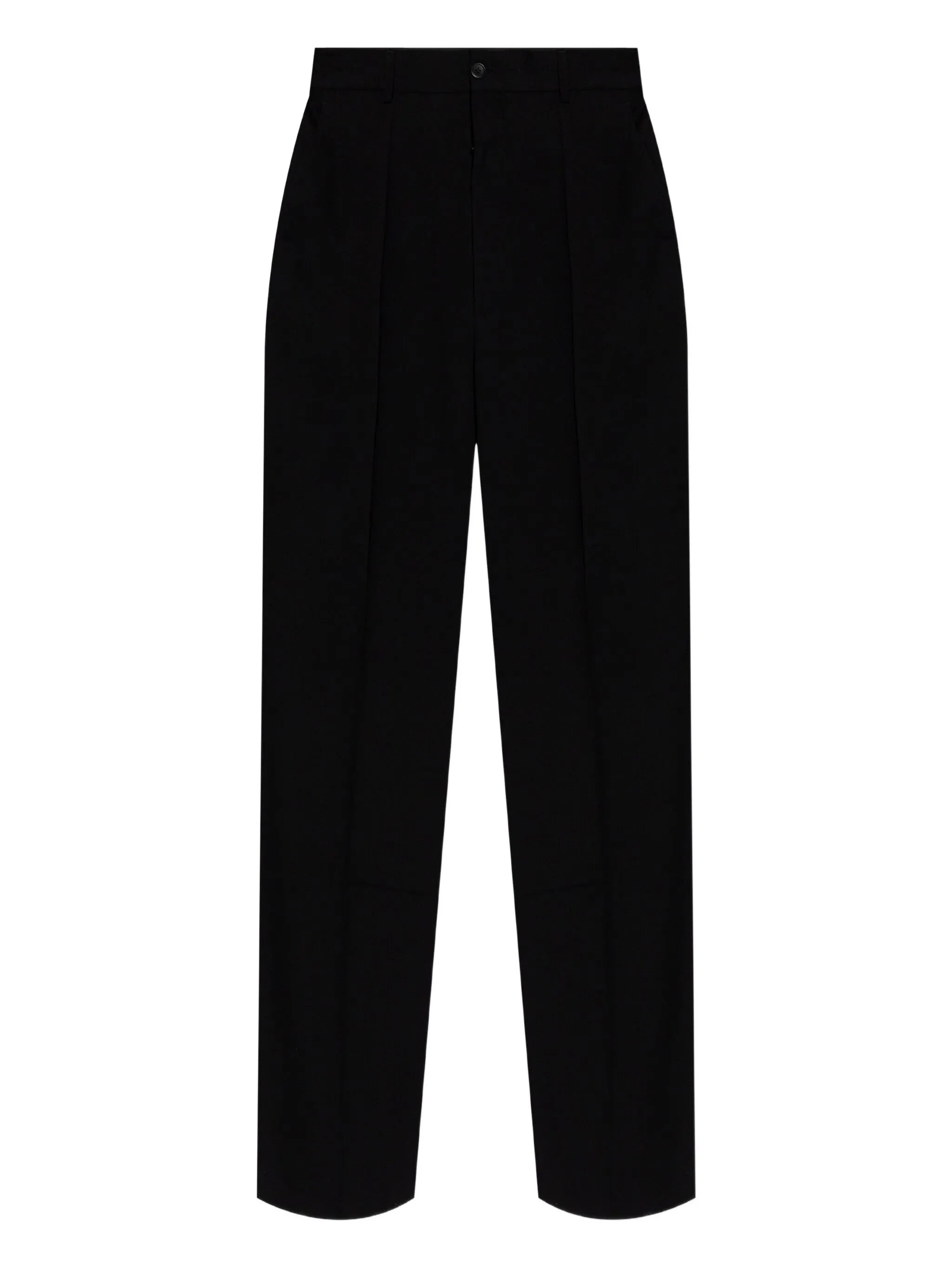 pleated pocket trousers
