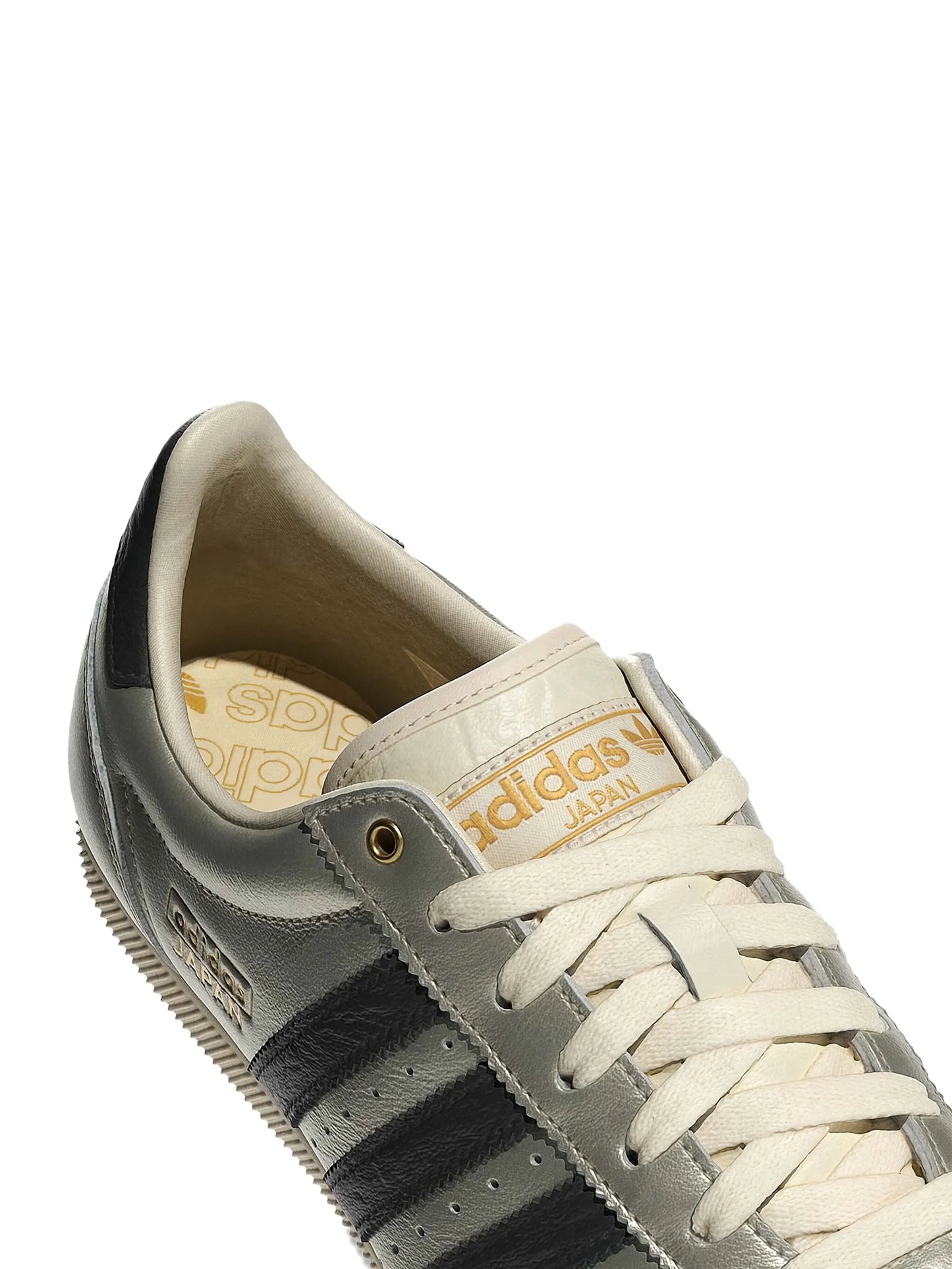 Japan three-stripe leather sneakers